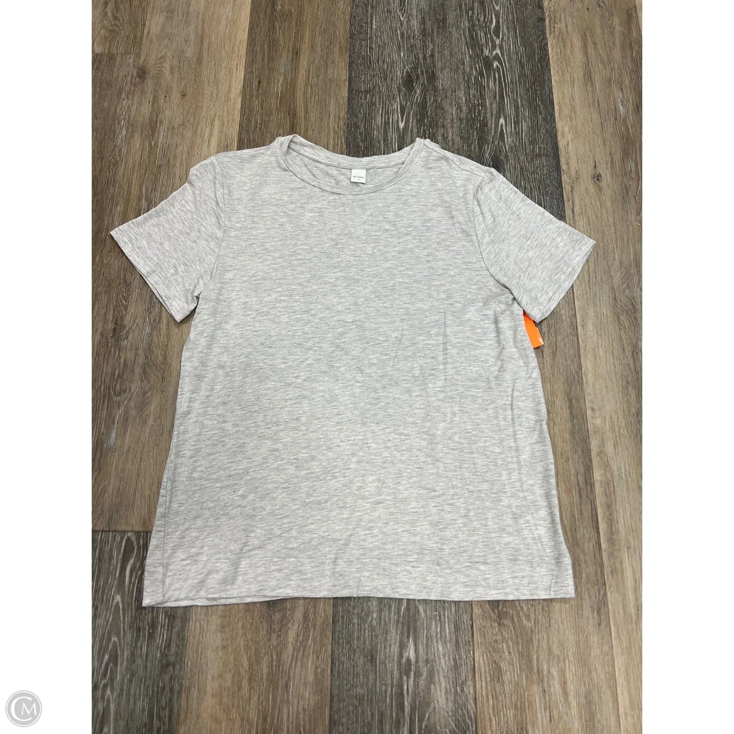 Top Short Sleeve By Be Cool In Grey, Size: S