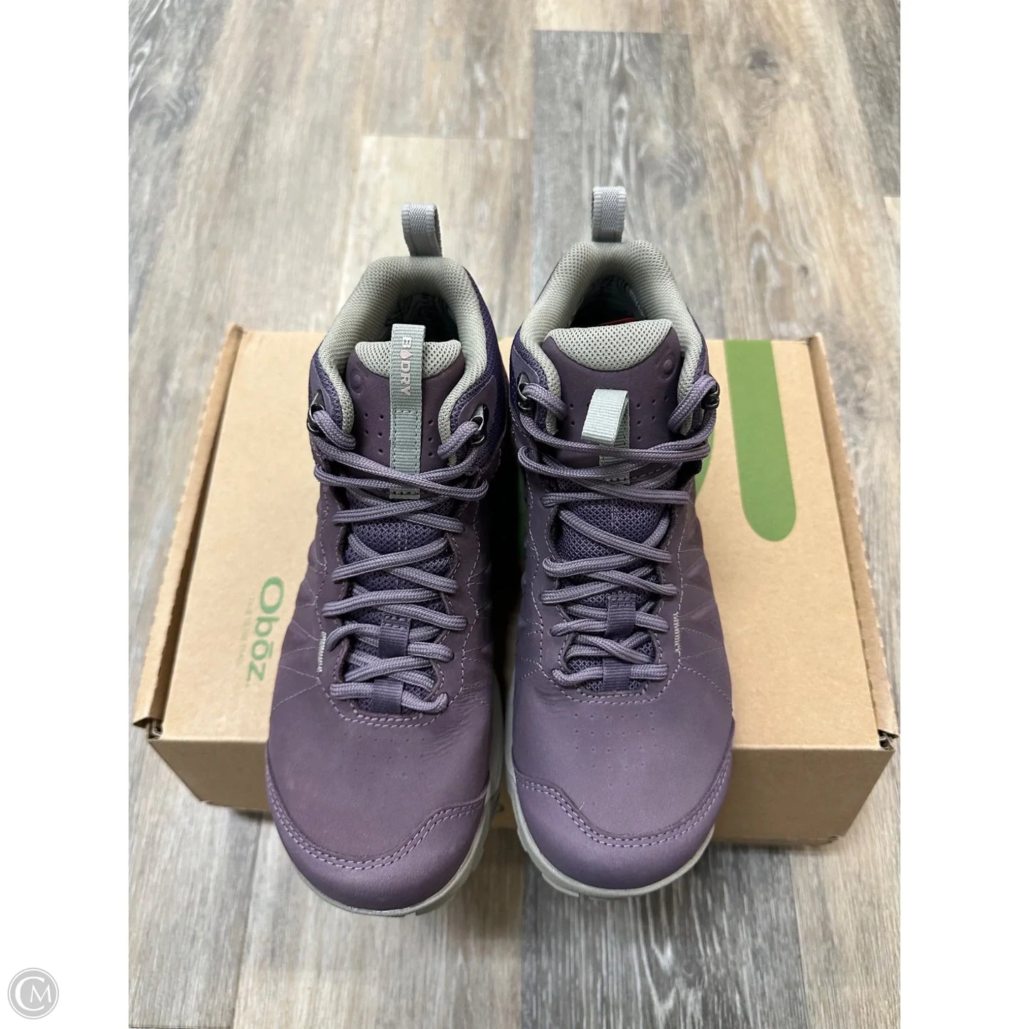 Boots Hiking By Oboz In Purple, Size: 7