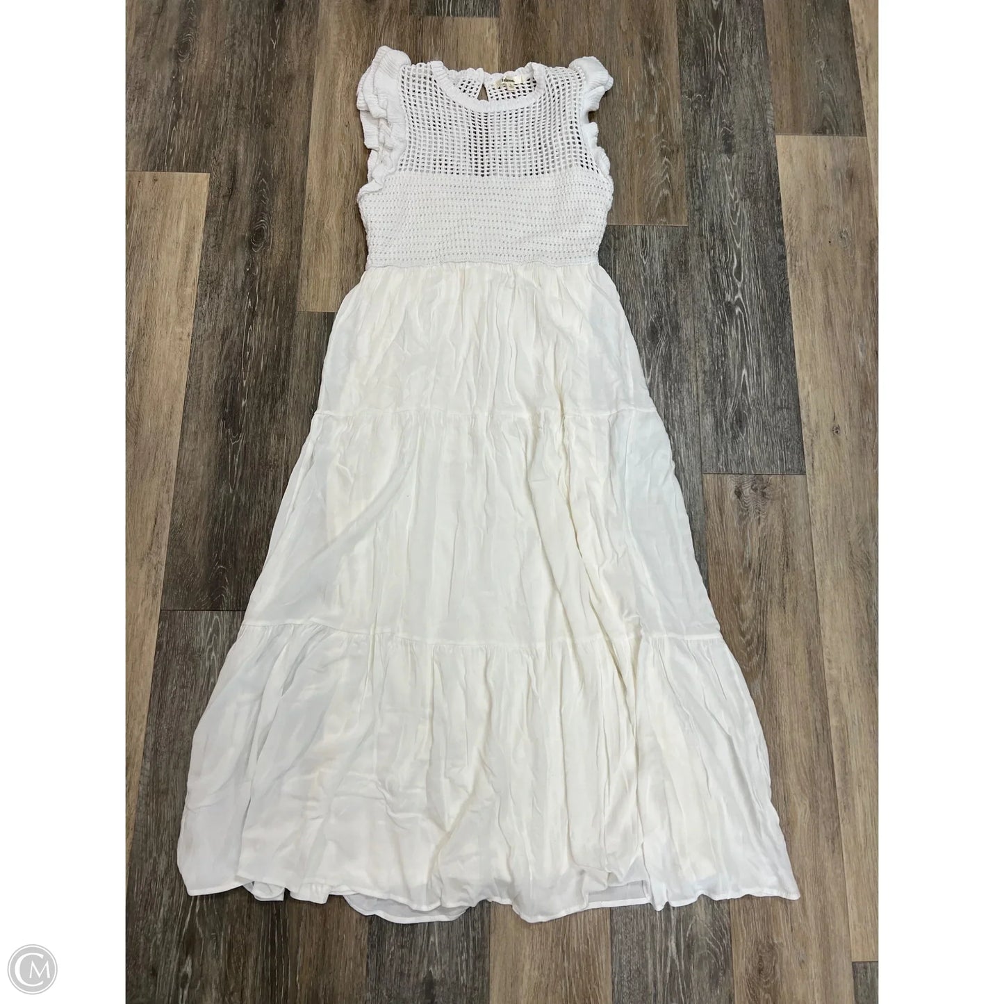 Dress Casual Maxi By La Lavon In White, Size: M