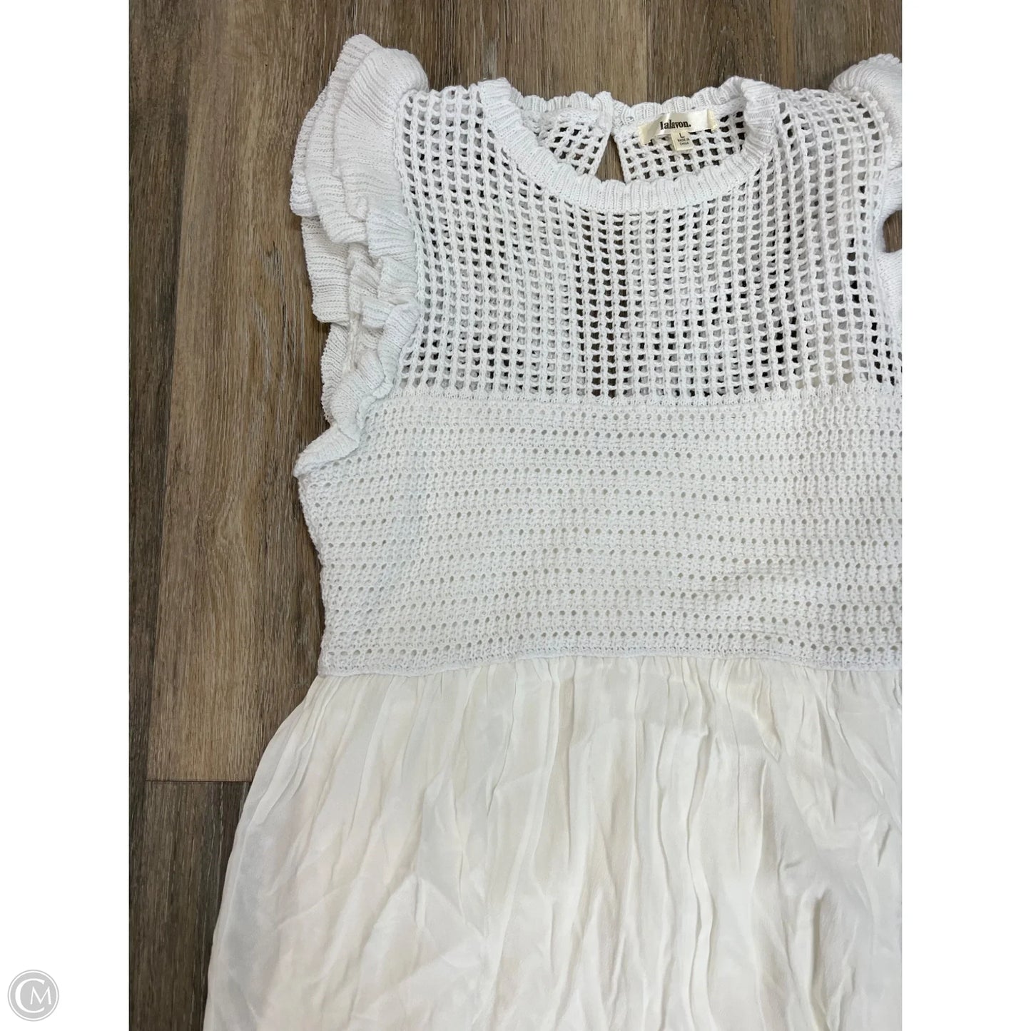Dress Casual Maxi By La Lavon In White, Size: M