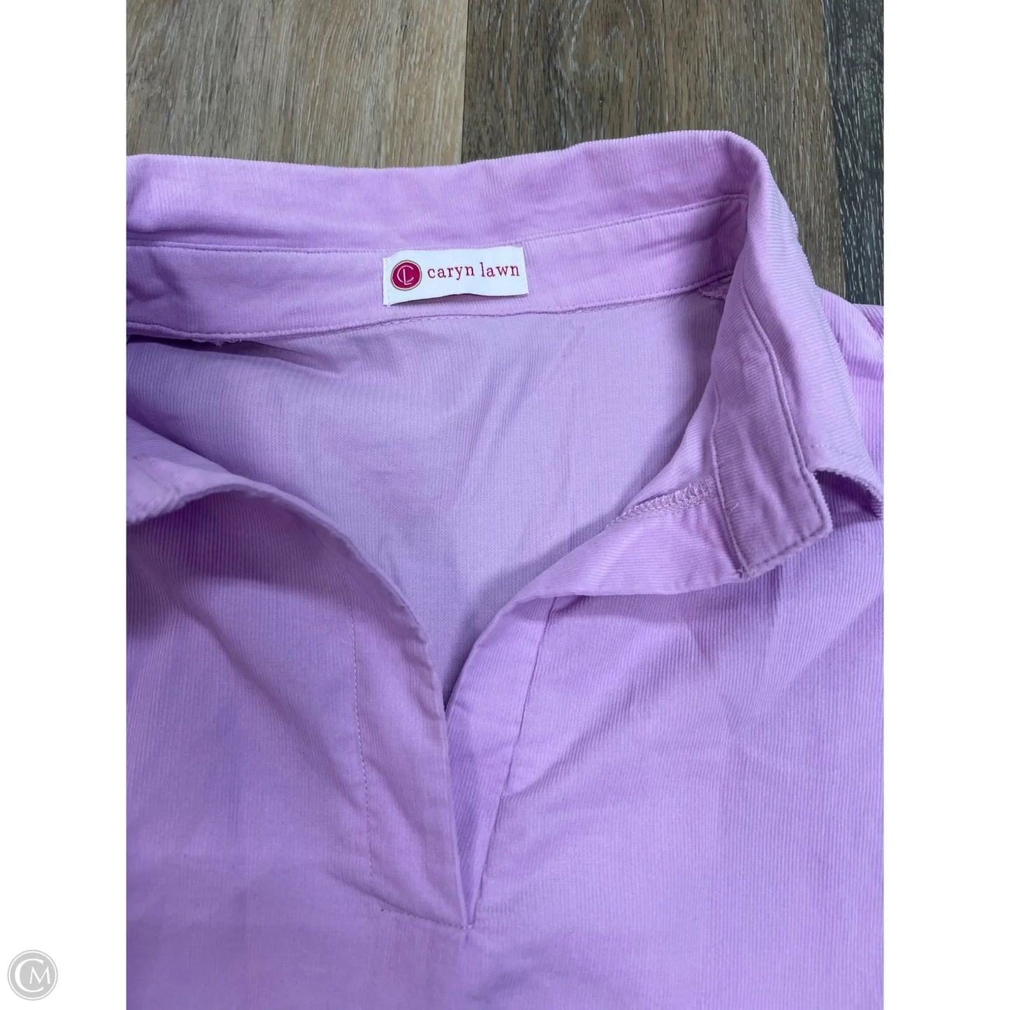 Dress Casual Short By Caryn Lawn In Purple, Size: Osfm