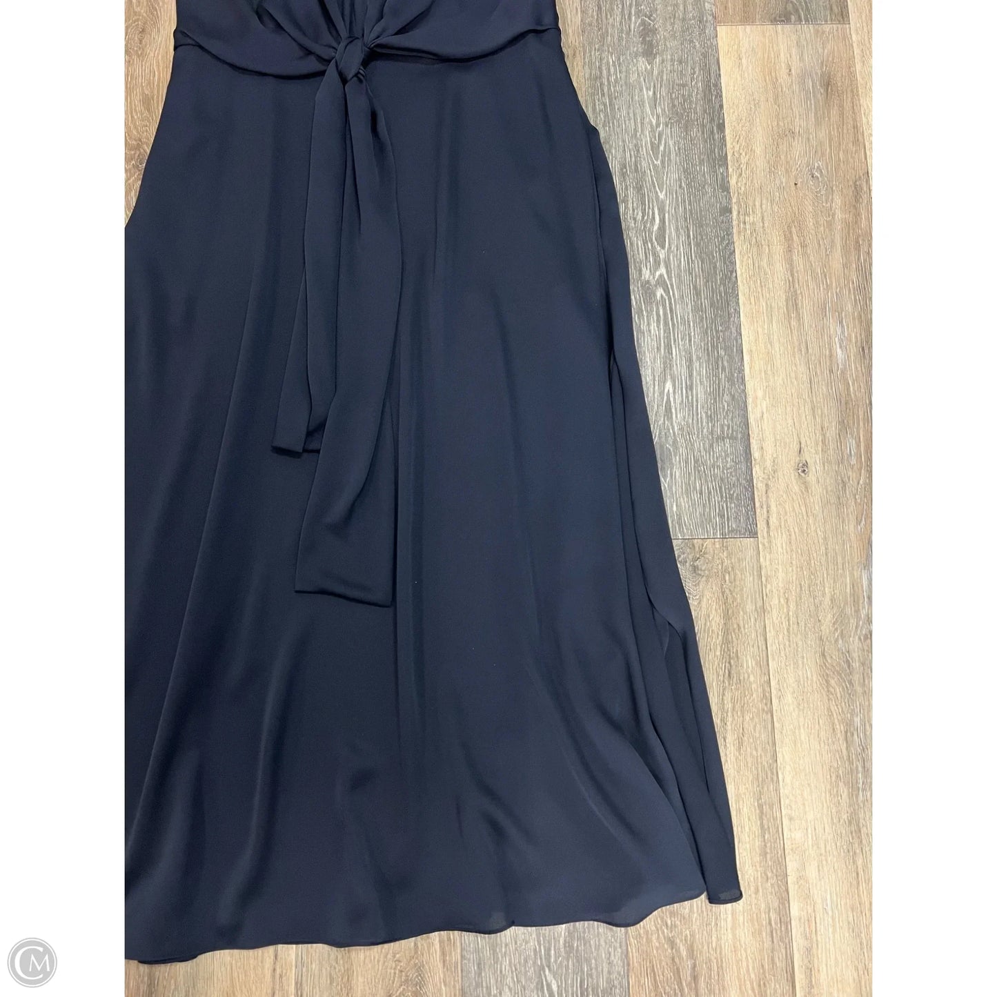 Dress Designer By Lafayette 148 In Navy, Size: 10