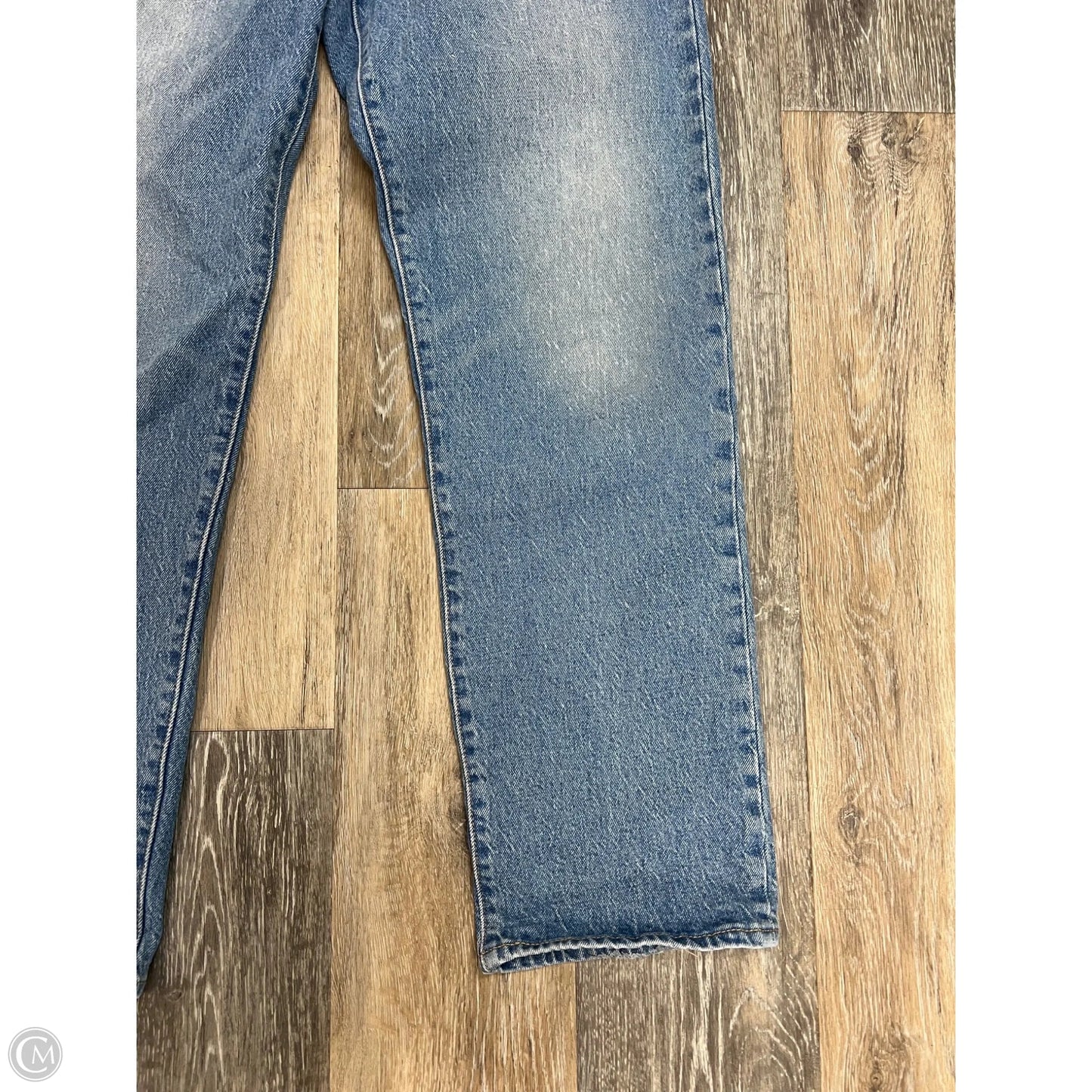 Jeans Straight By Levis In Blue Denim, Size: 8/29