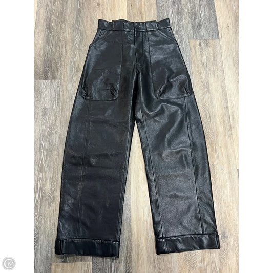 Pants Wide Leg By Mother In Black, Size: 2/26