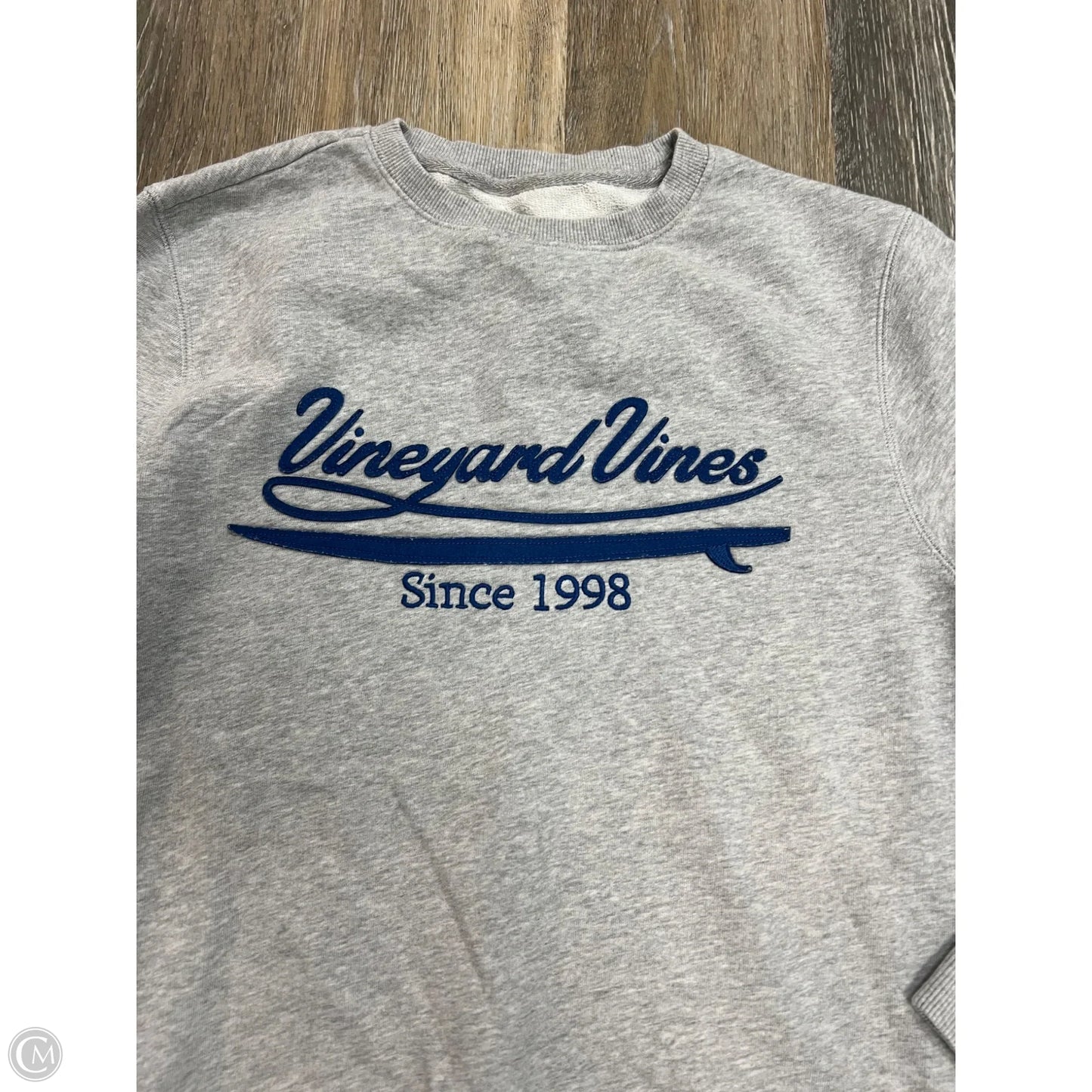 Sweatshirt Crewneck By Vineyard Vines In Grey, Size: Xs