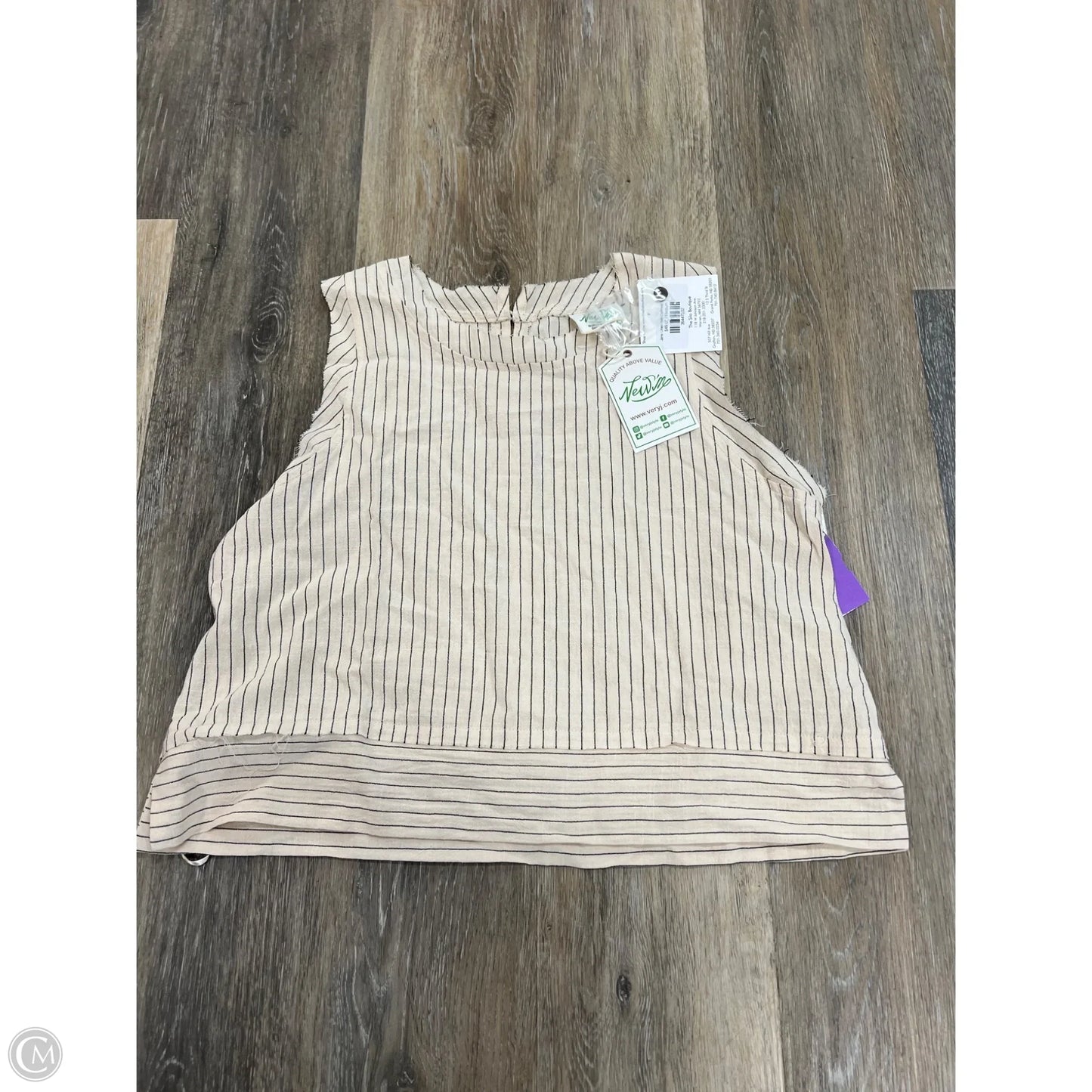 Pants Set 2pc By New In In Striped Pattern, Size: M