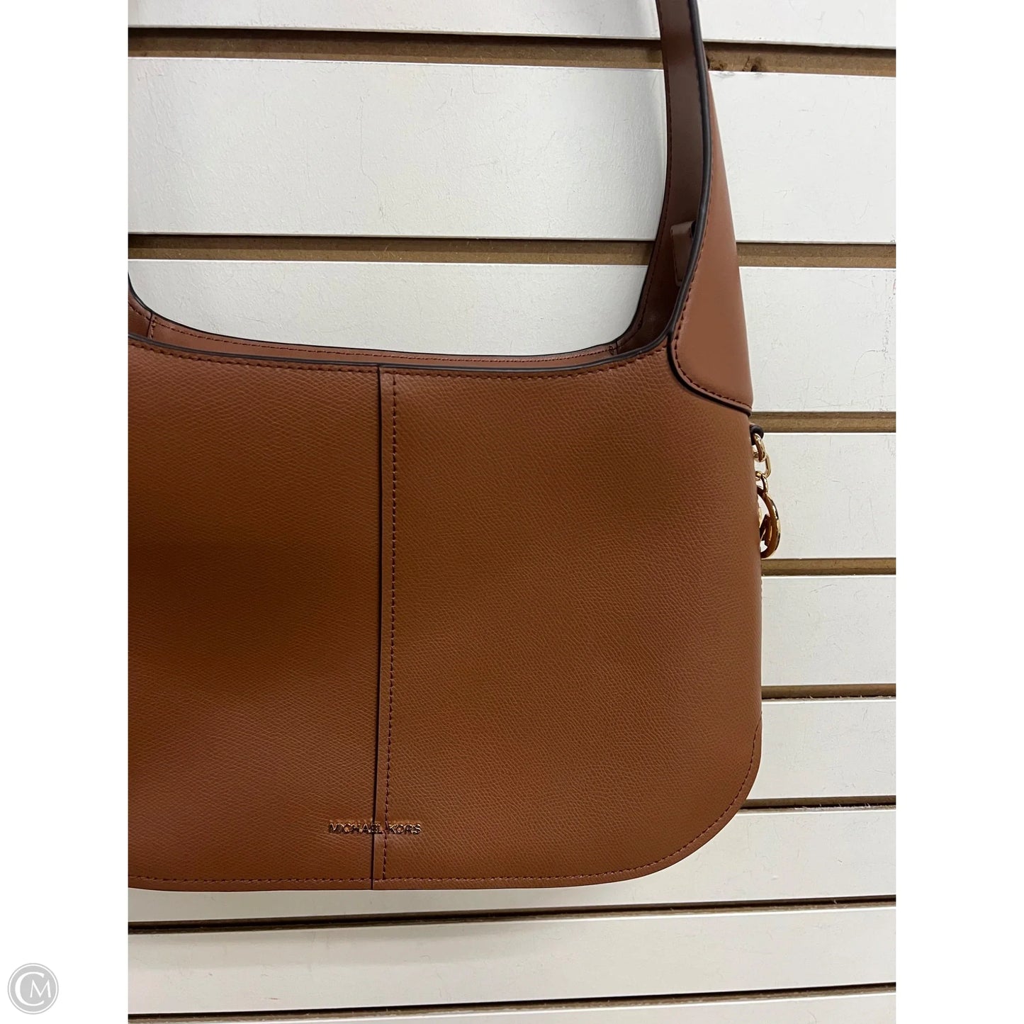 Handbag Leather By Michael By Michael Kors, Size: Medium