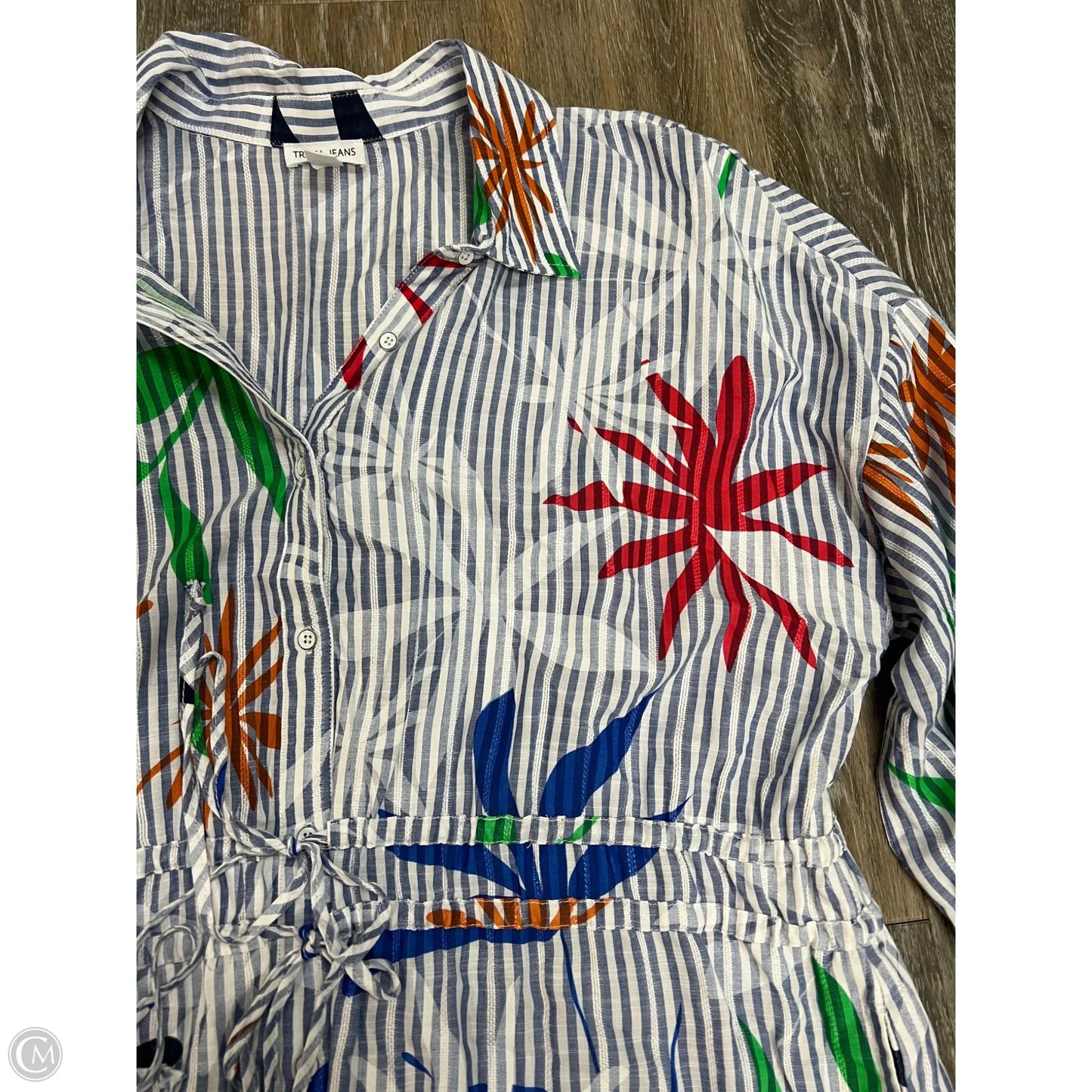 Dress Casual Short By Tribal In Striped Pattern, Size: Xl
