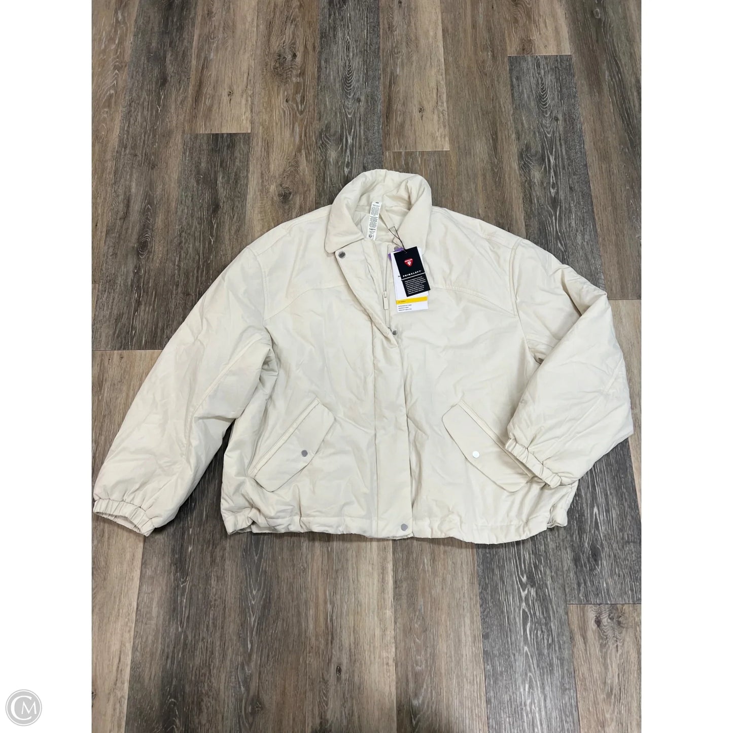 Jacket Puffer & Quilted By Lululemon In White, Size: Xl
