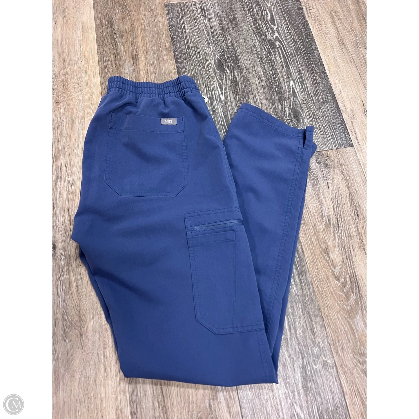 Scrub Pants By Figs In Blue, Size: Xs