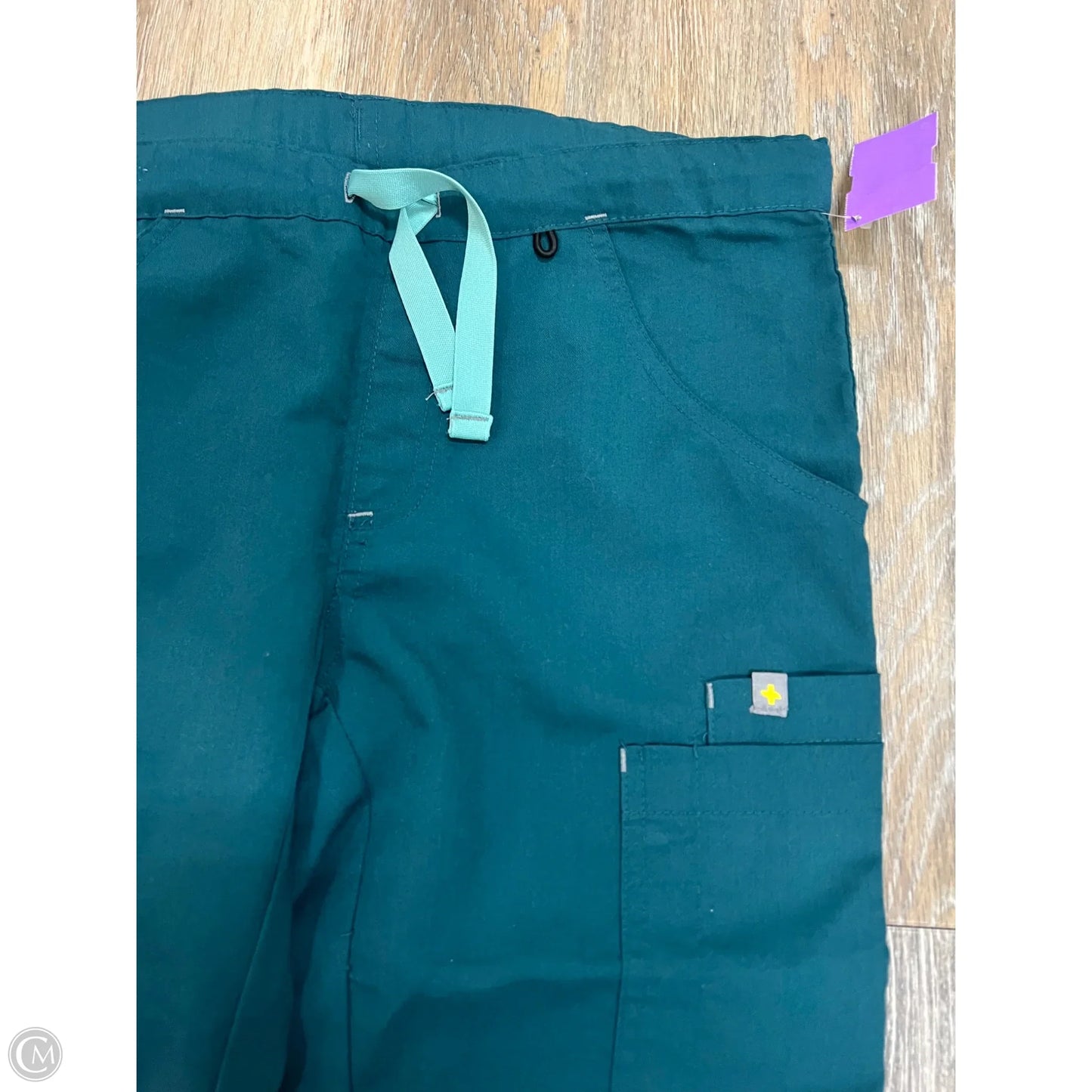 Scrub Pants By Figs In Teal, Size: Xxs