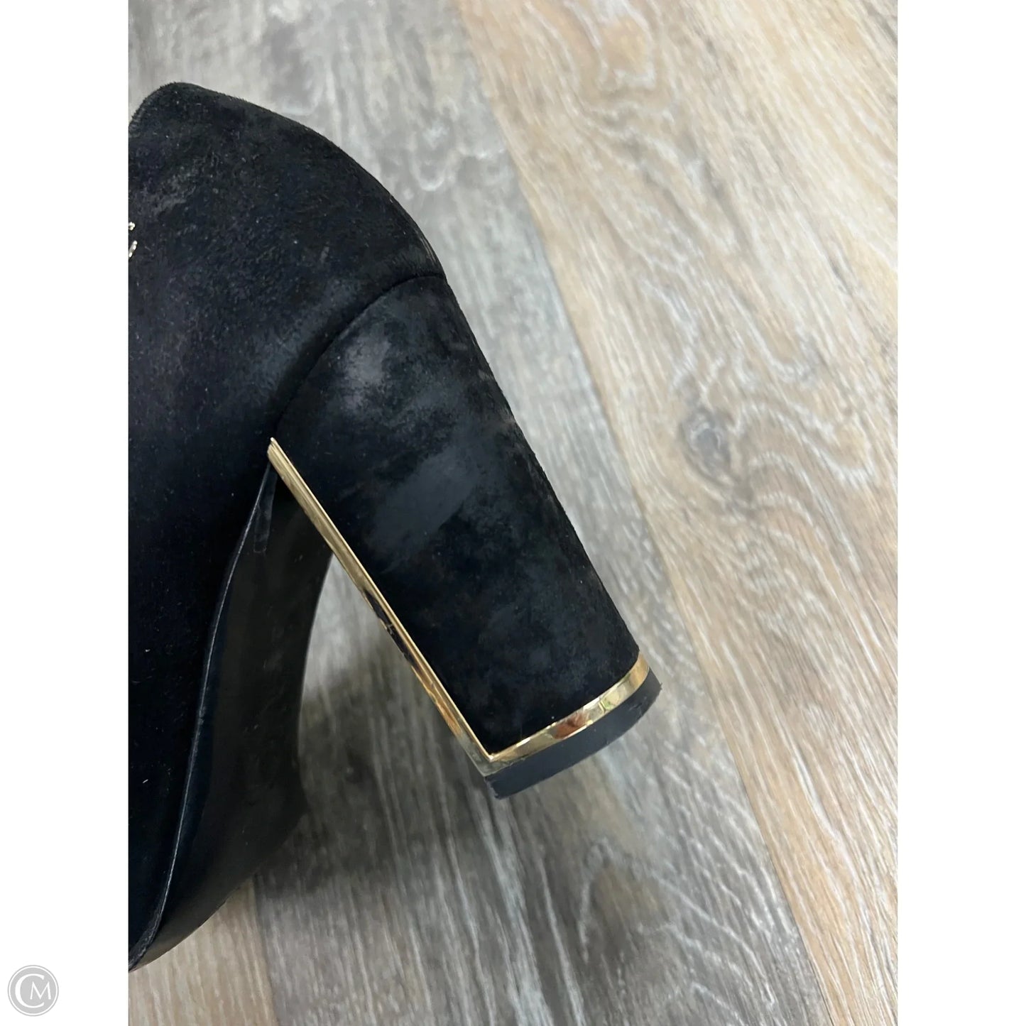 Shoes Luxury Designer By Chanel In Black, Size: 8.5