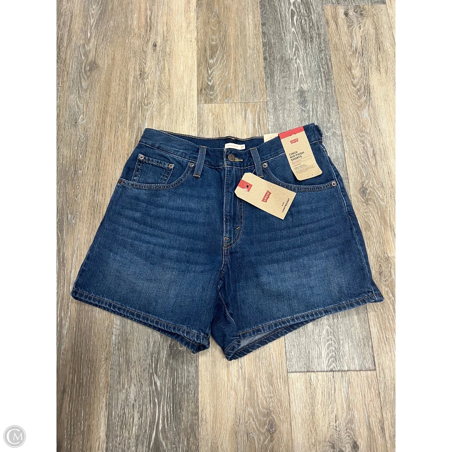 Shorts By Levis In Blue Denim, Size: 4/27