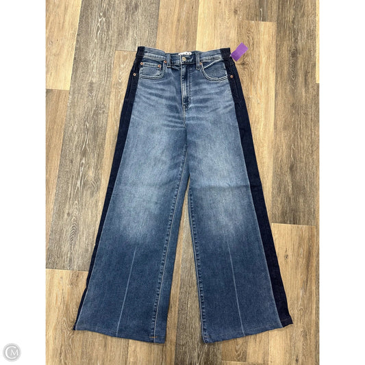 Jeans Wide Leg By Daze In Blue Denim, Size: 4