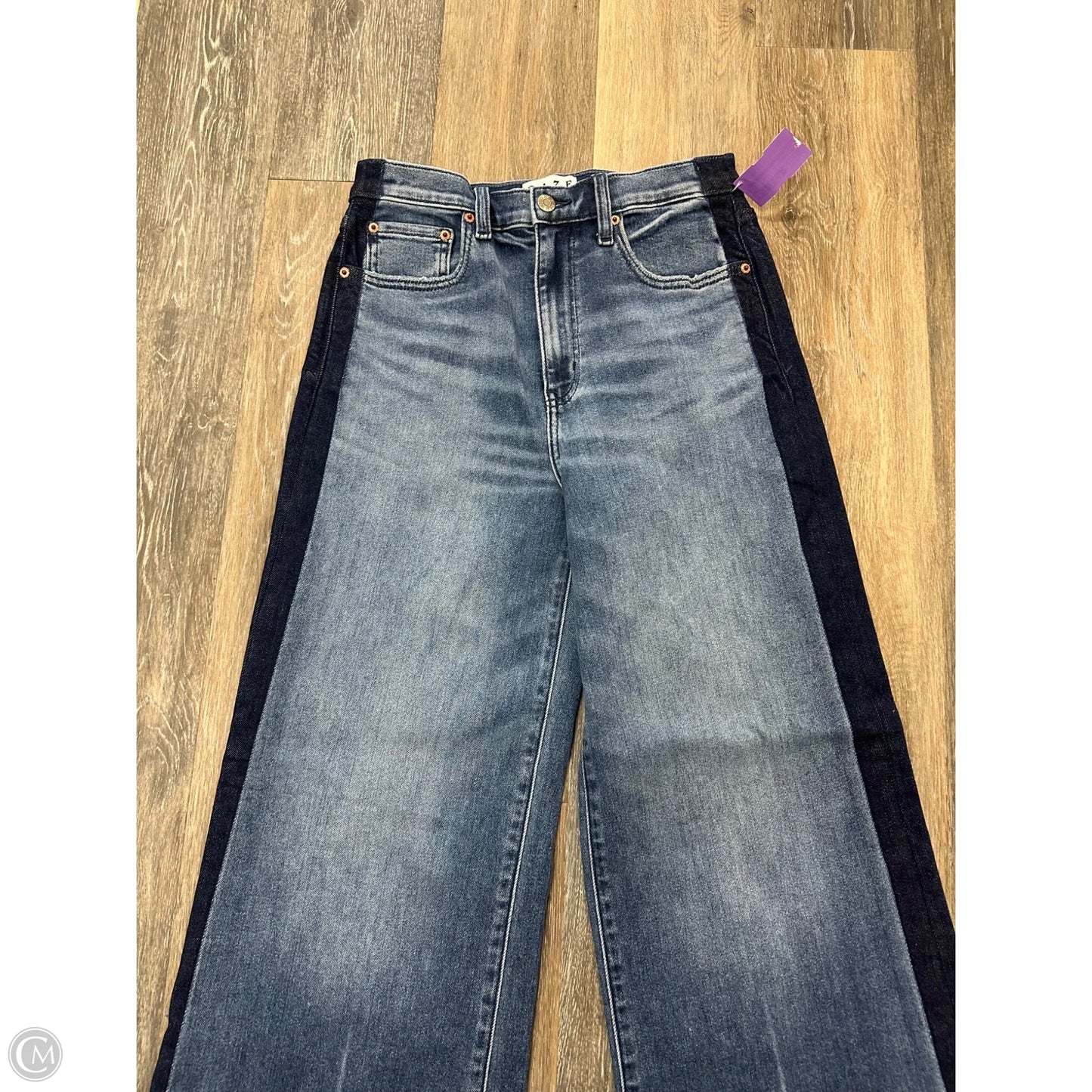 Jeans Wide Leg By Daze In Blue Denim, Size: 4