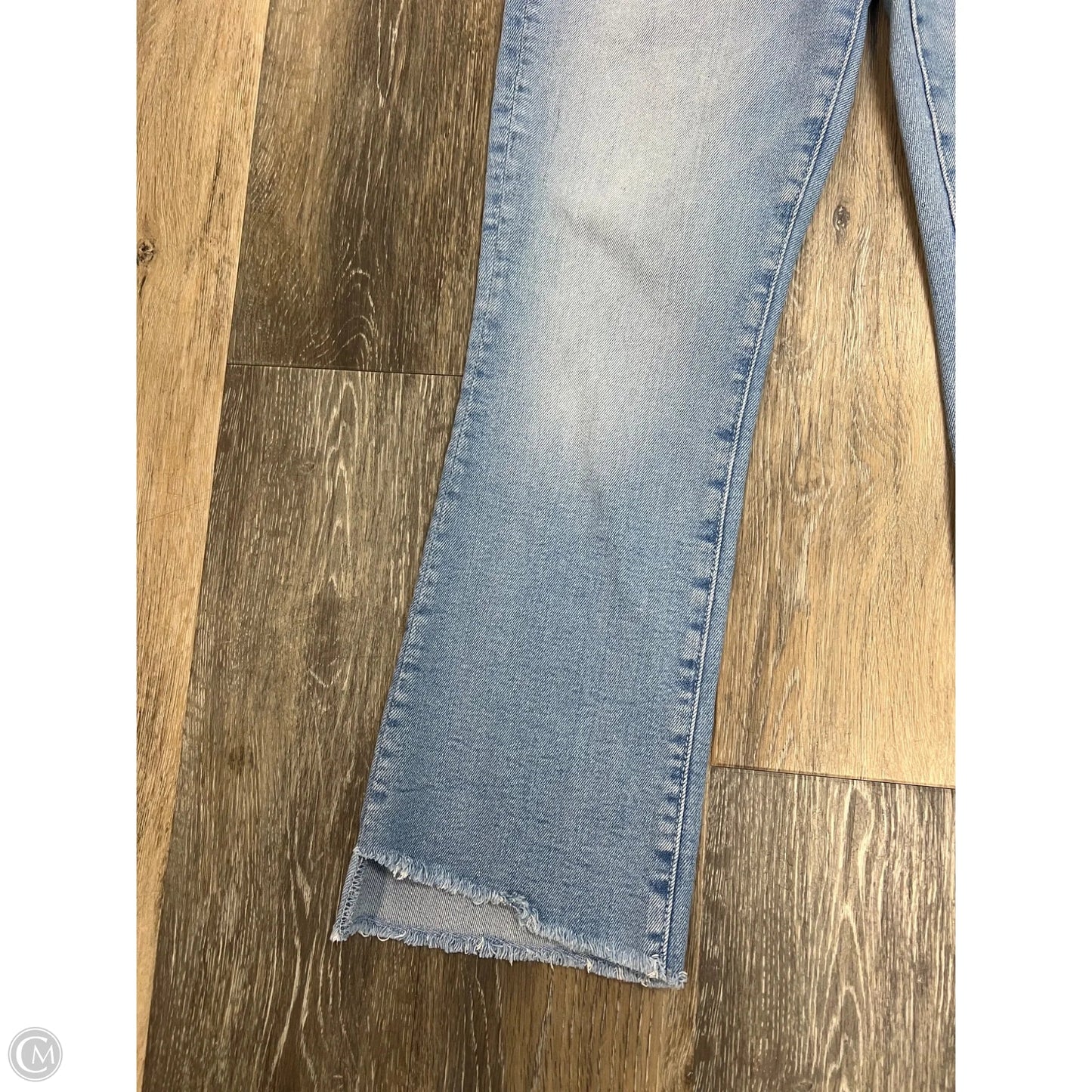 Jeans Straight By Mother In Blue Denim, Size: 8/29