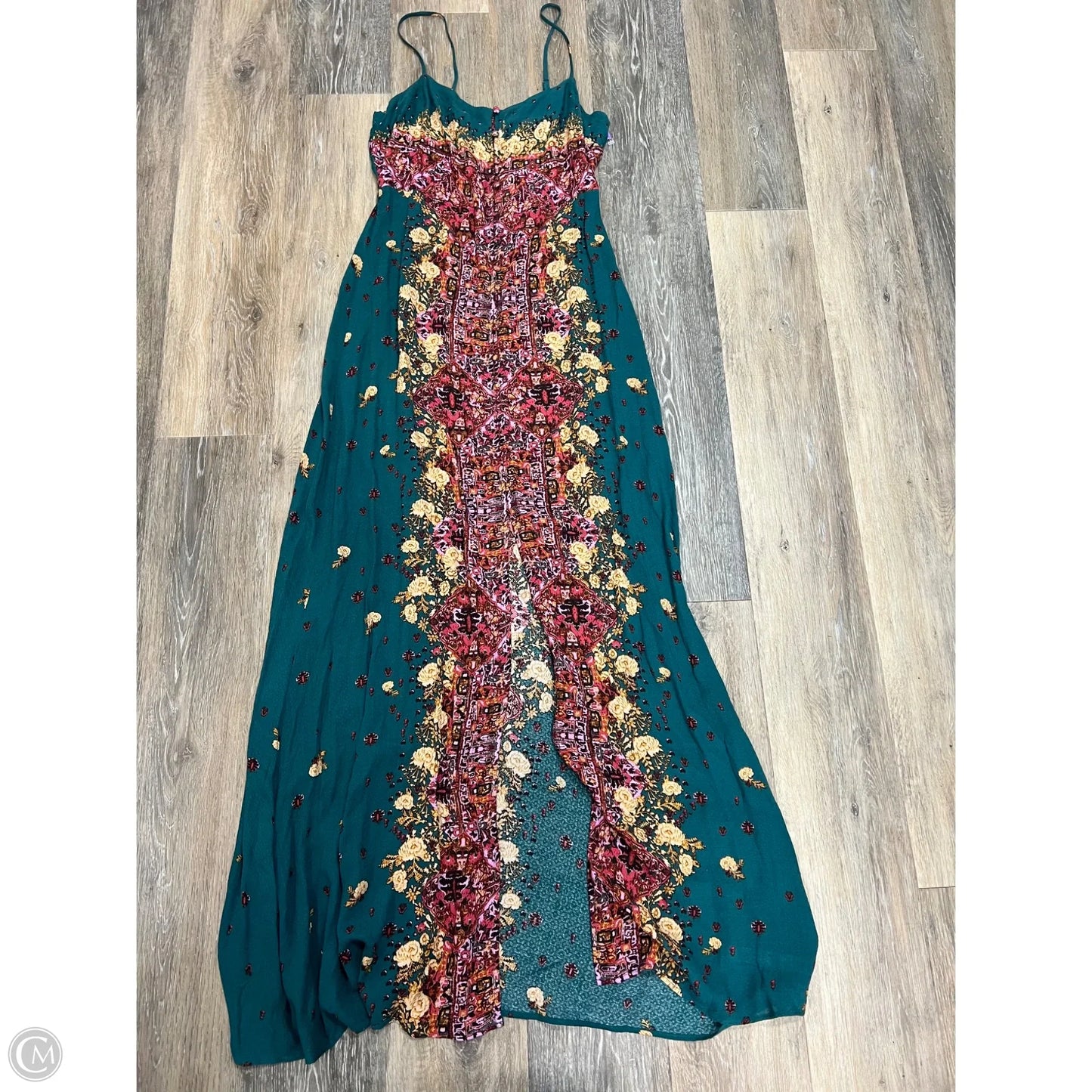 Dress Casual Maxi By Free People In Teal, Size: S