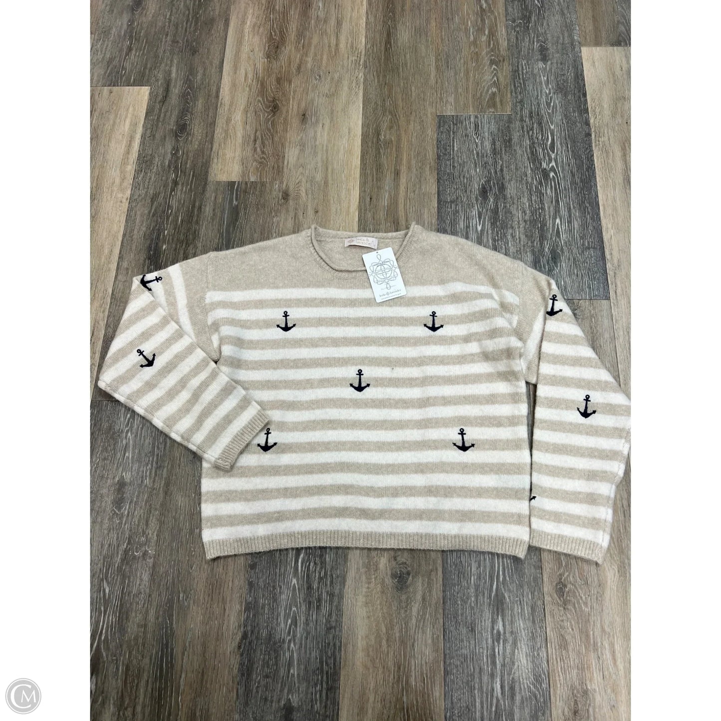Sweater By Leela & Lavender In Striped Pattern, Size: S
