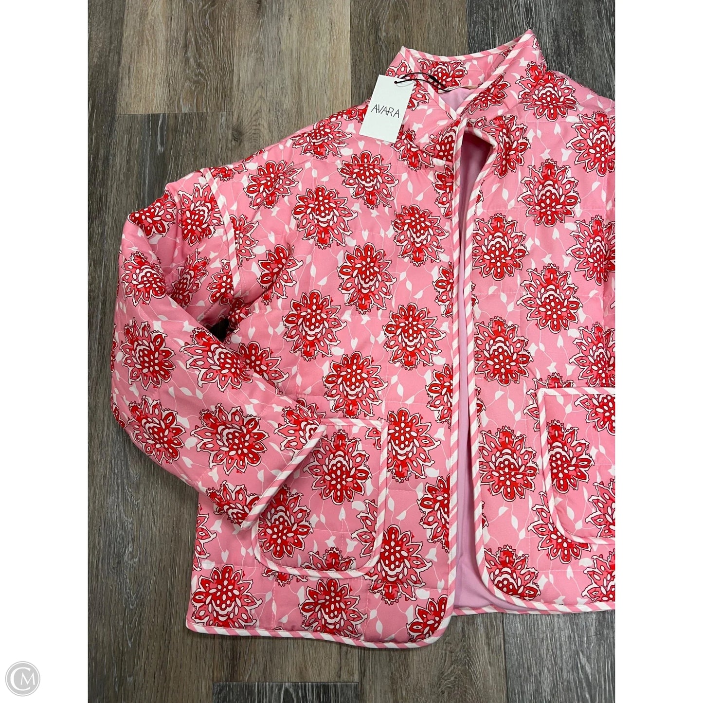 Jacket Puffer & Quilted By Sunday Up In Pink, Size: M