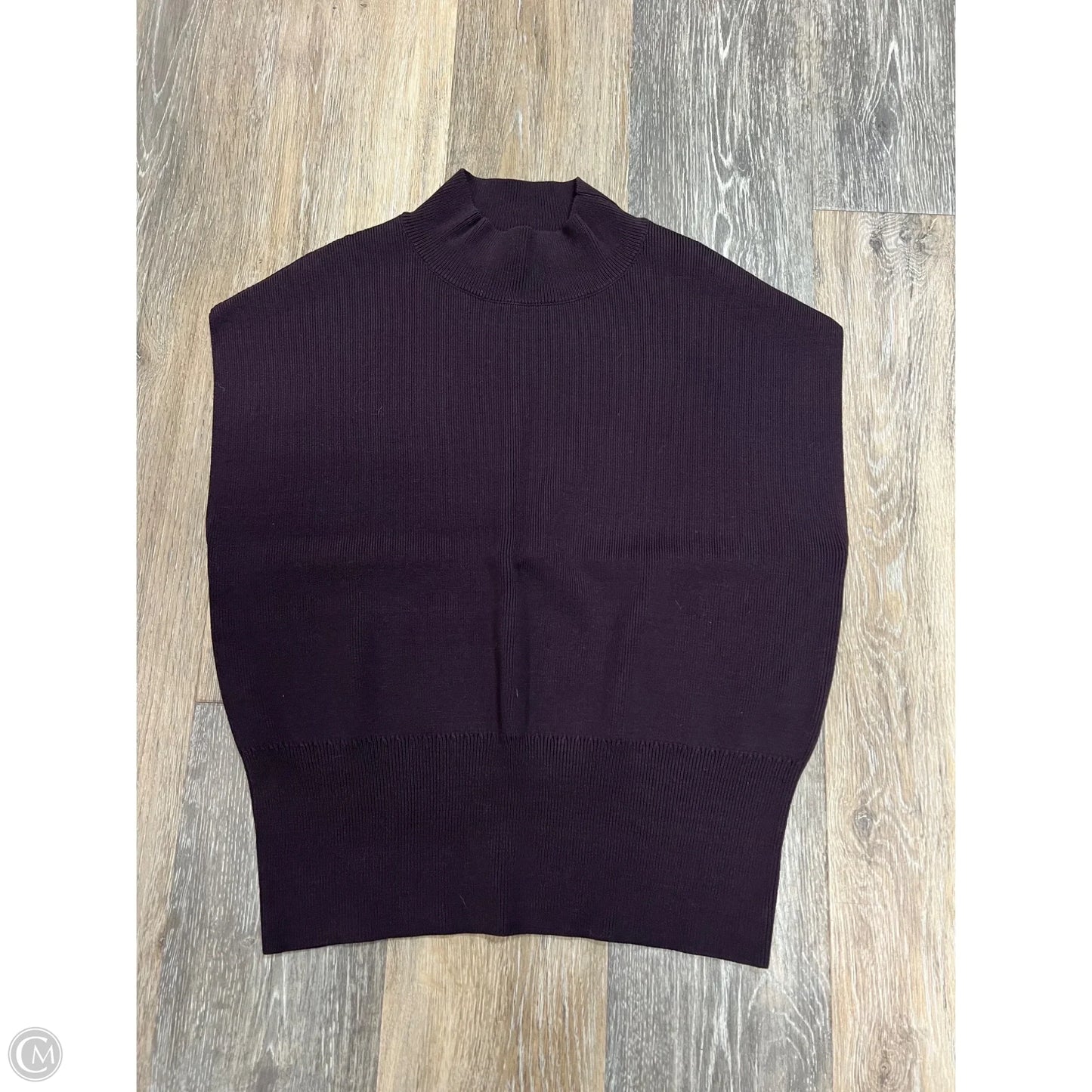 Sweater Short Sleeve By Evereve In Purple, Size: S