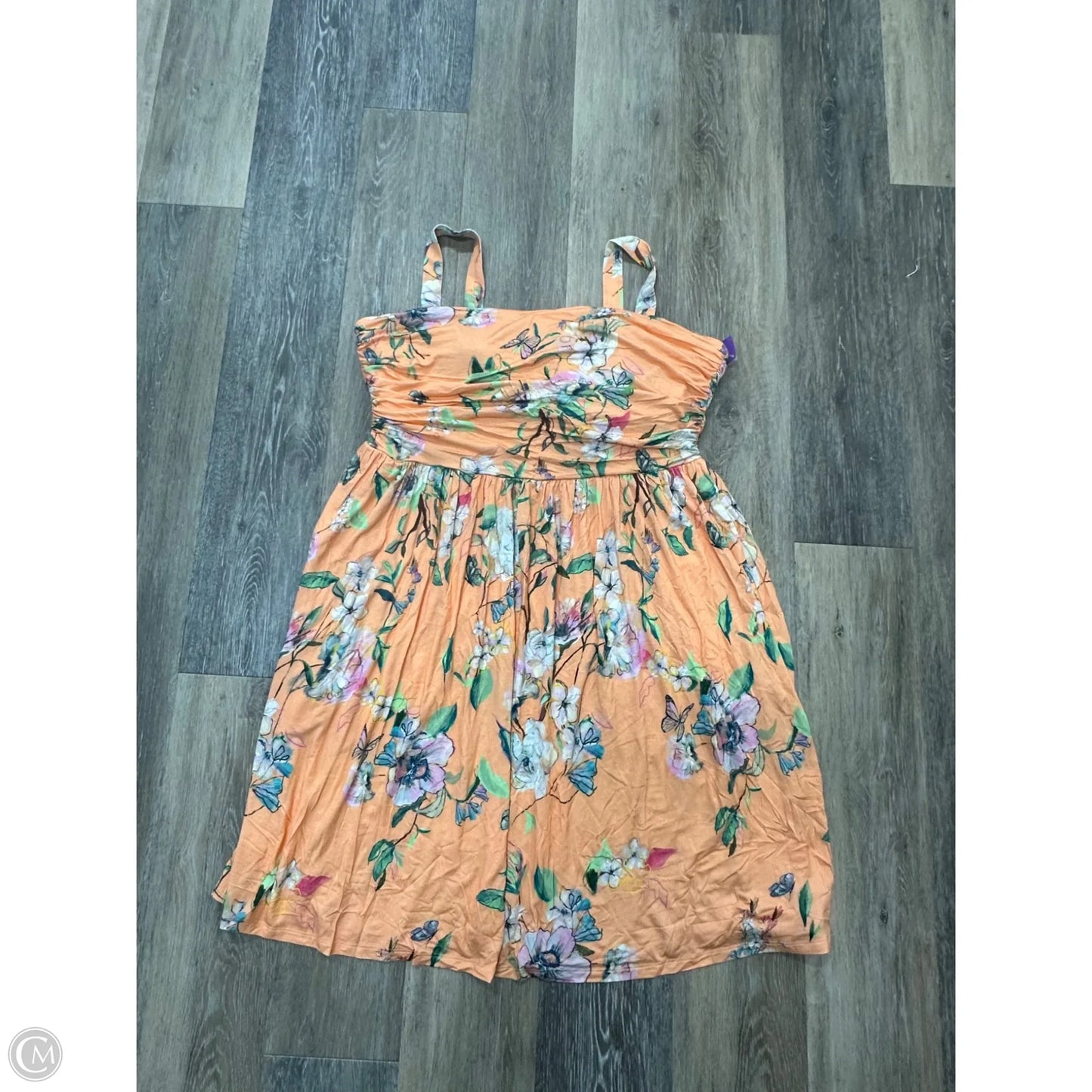 Dress Casual Short By Soma In Orange, Size: Xxl