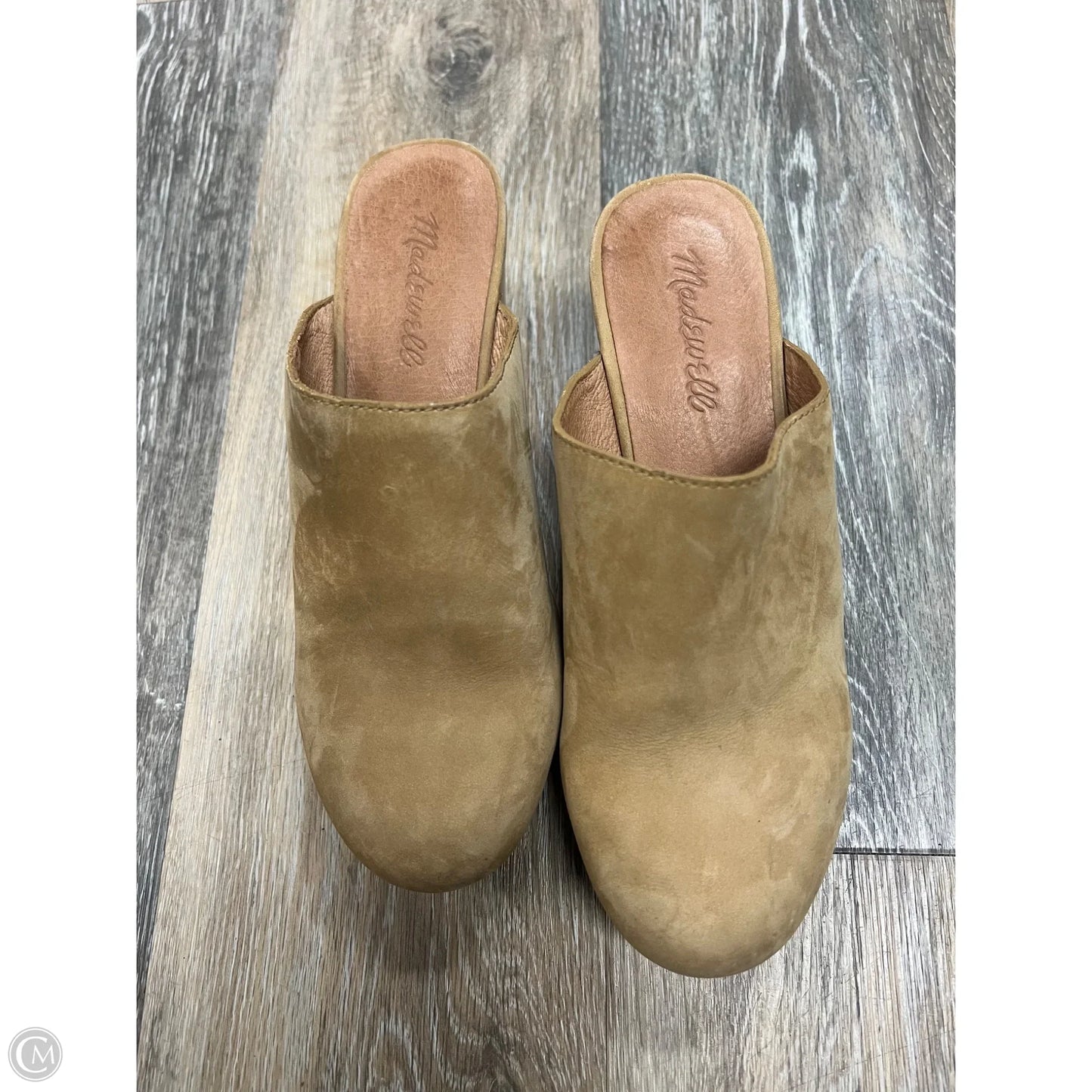 Shoes Heels Block By Madewell In Tan, Size: 7