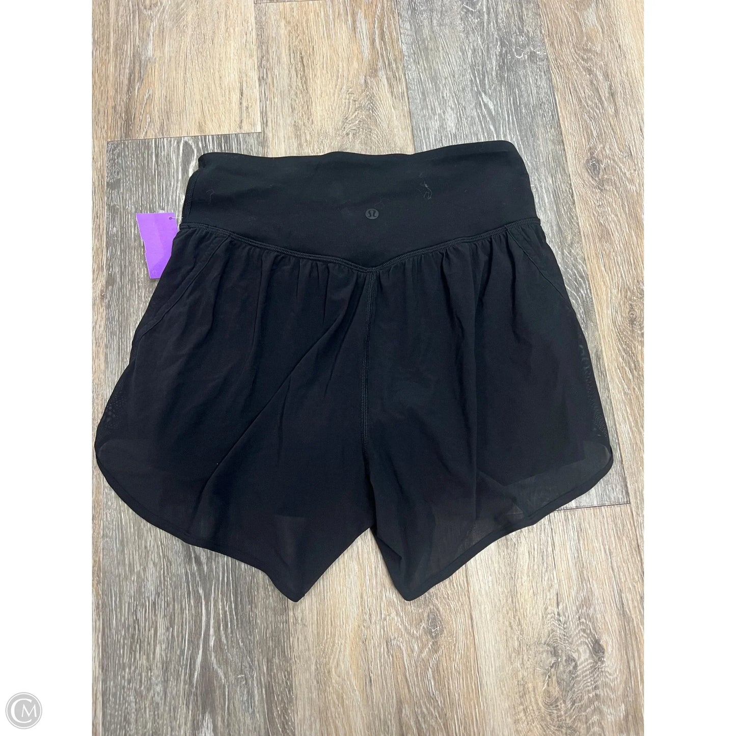 Athletic Shorts By Lululemon In Black, Size: 6