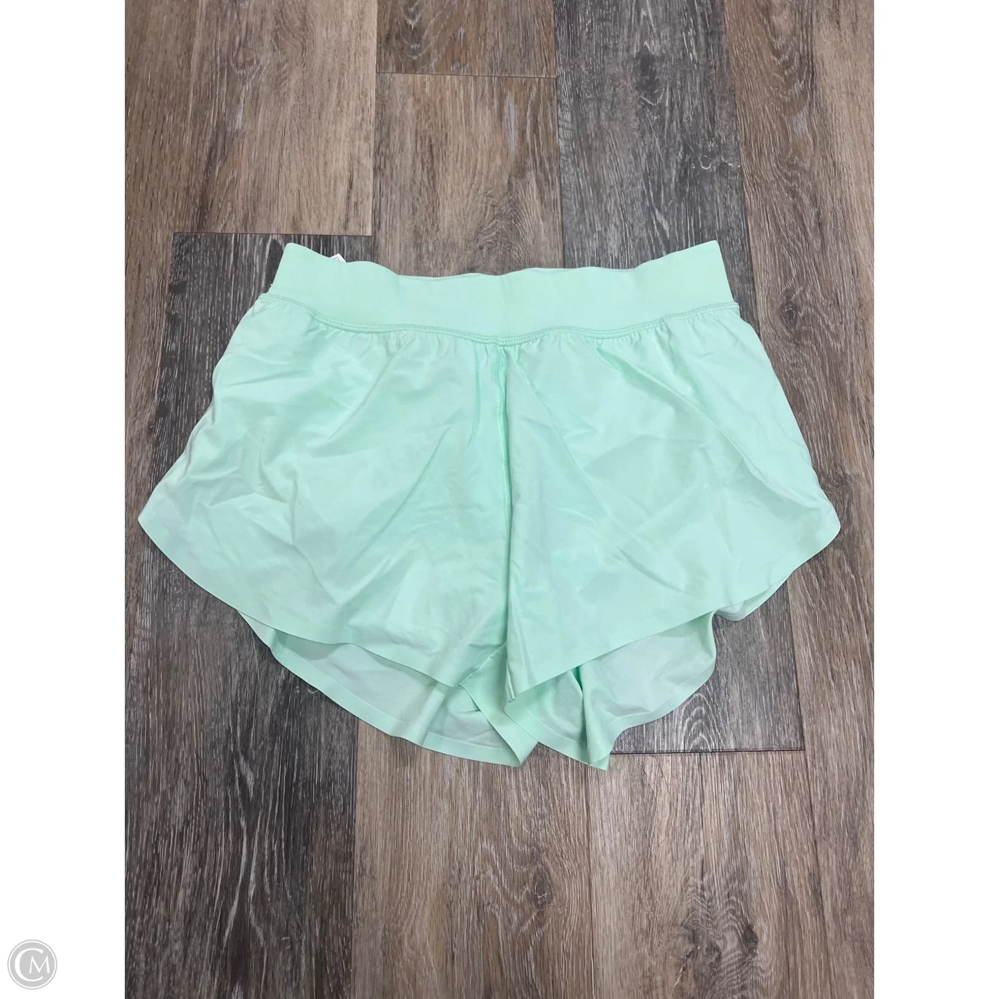 Athletic Shorts By Crz Yoga In Green, Size: S