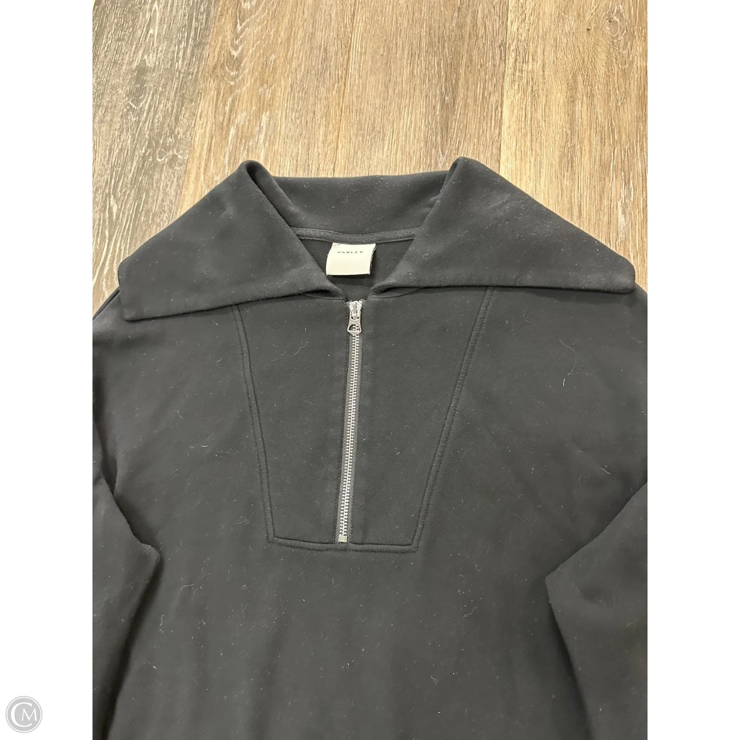Athletic Sweatshirt Crewneck By Varley In Black, Size: S