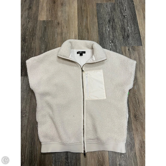 Vest Faux Fur & Sherpa By RENUAR In Cream, Size: XS/S