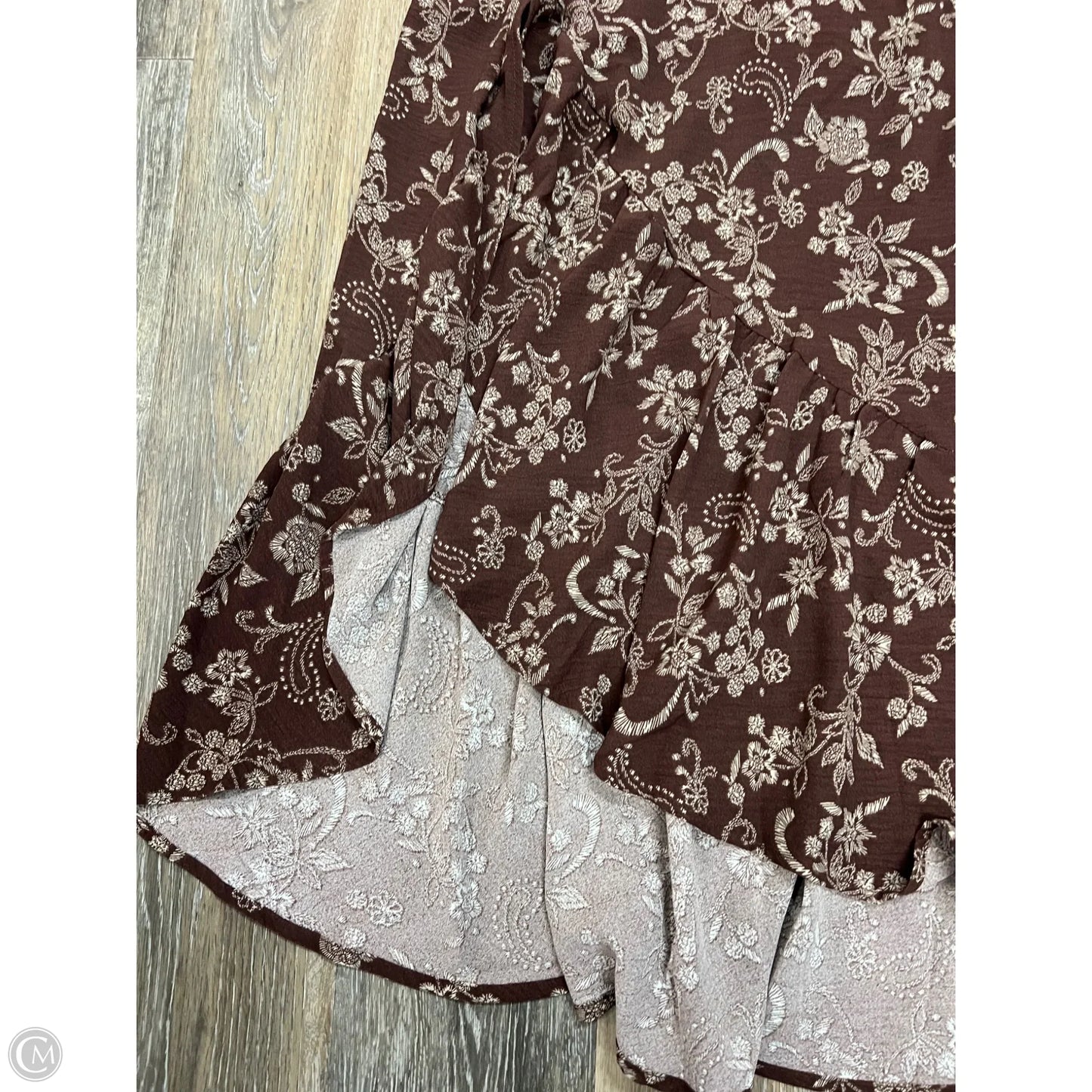 Skirt Maxi By Sterling and Stitch In Brown, Size: M