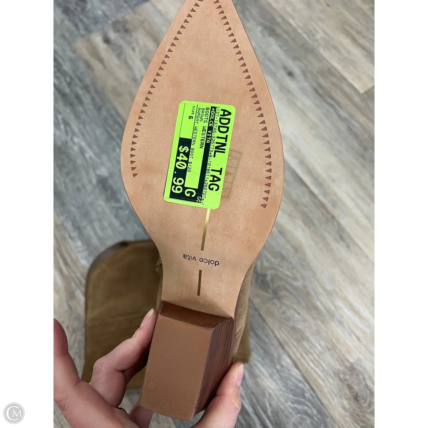Boots Western By Dolce Vita In Brown, Size: 6