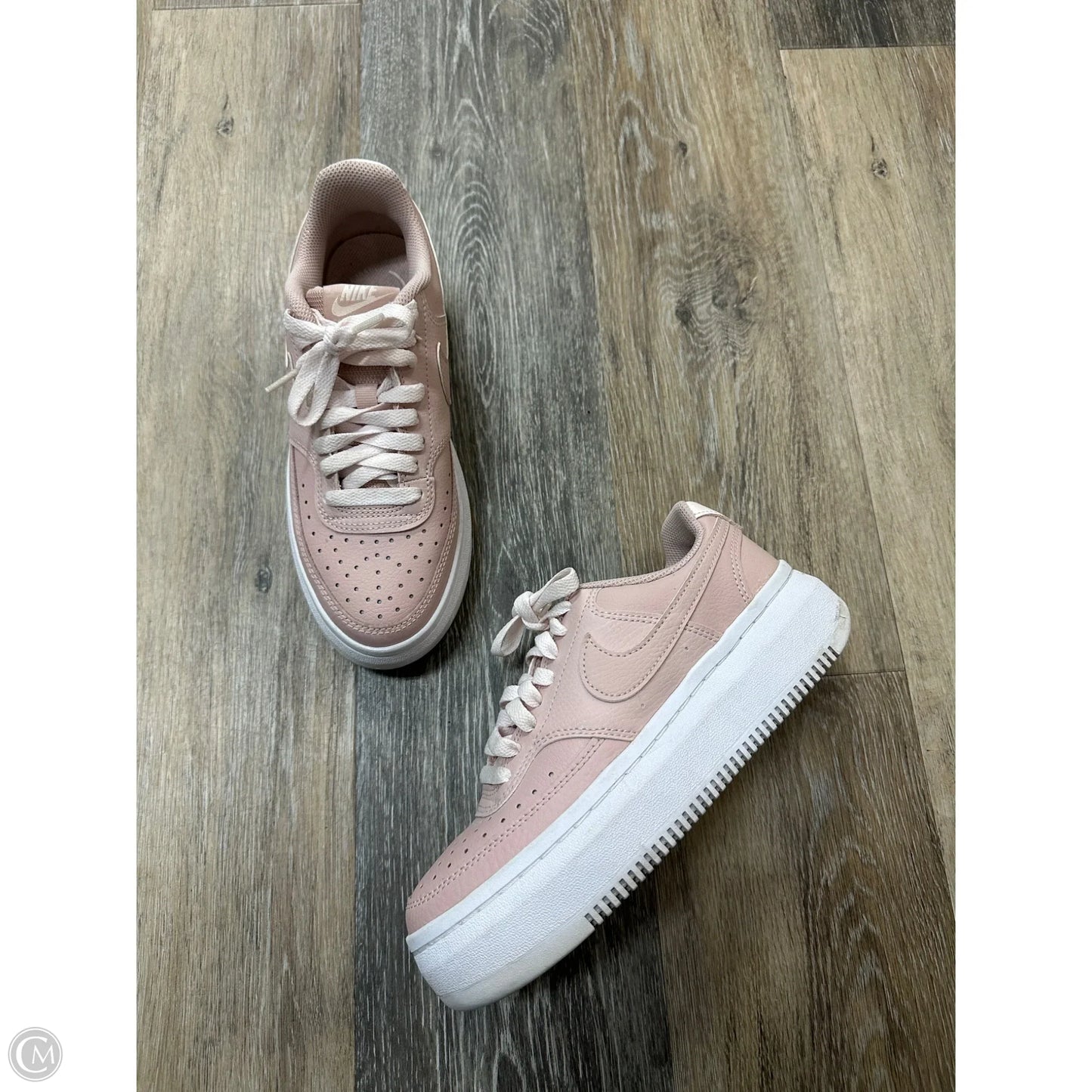 Shoes Sneakers Platform By Nike In Pink, Size: 7