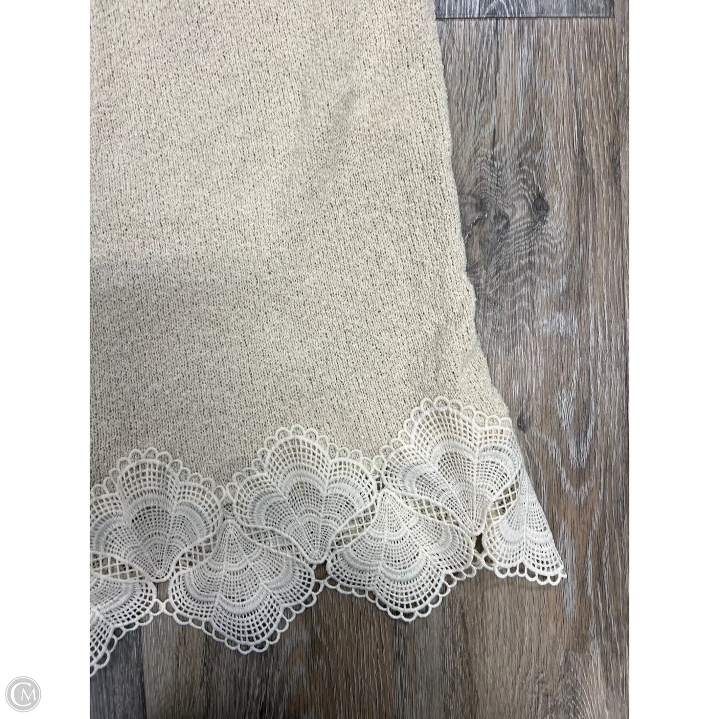 Skirt Set 2pc By Zara In Cream, Size: S