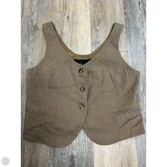 Vest Other By Deluc In Tan, Size: S