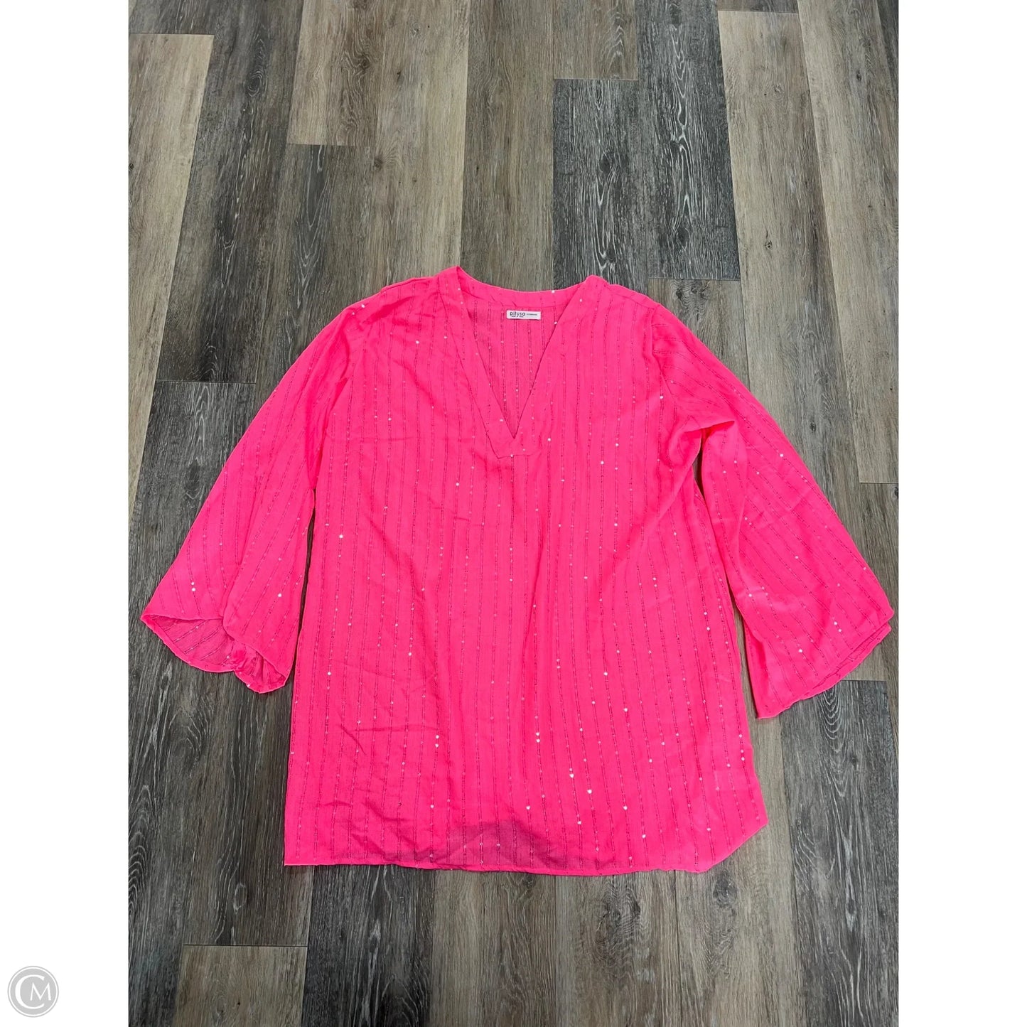Swimwear Cover-up By Pitusa In Pink, Size: Osfm