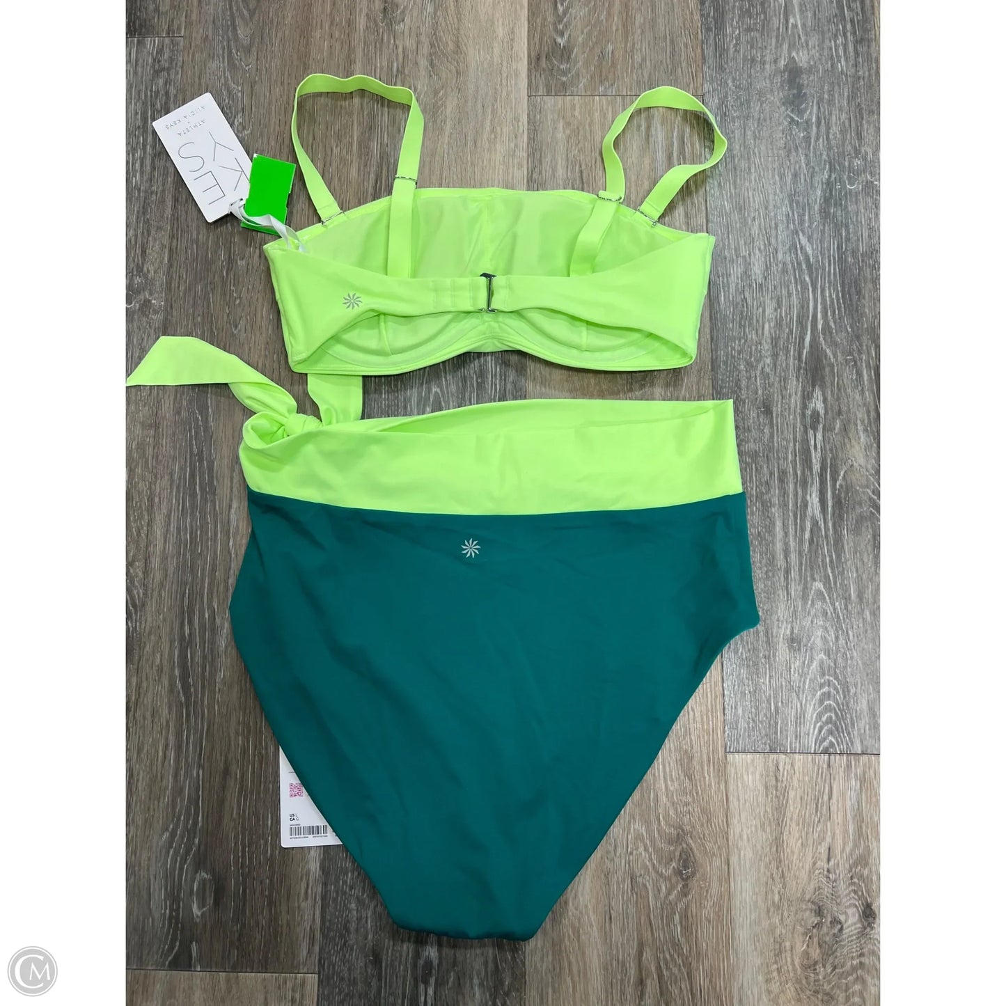 Swimsuit 2pc By Athleta In Green, Size: L