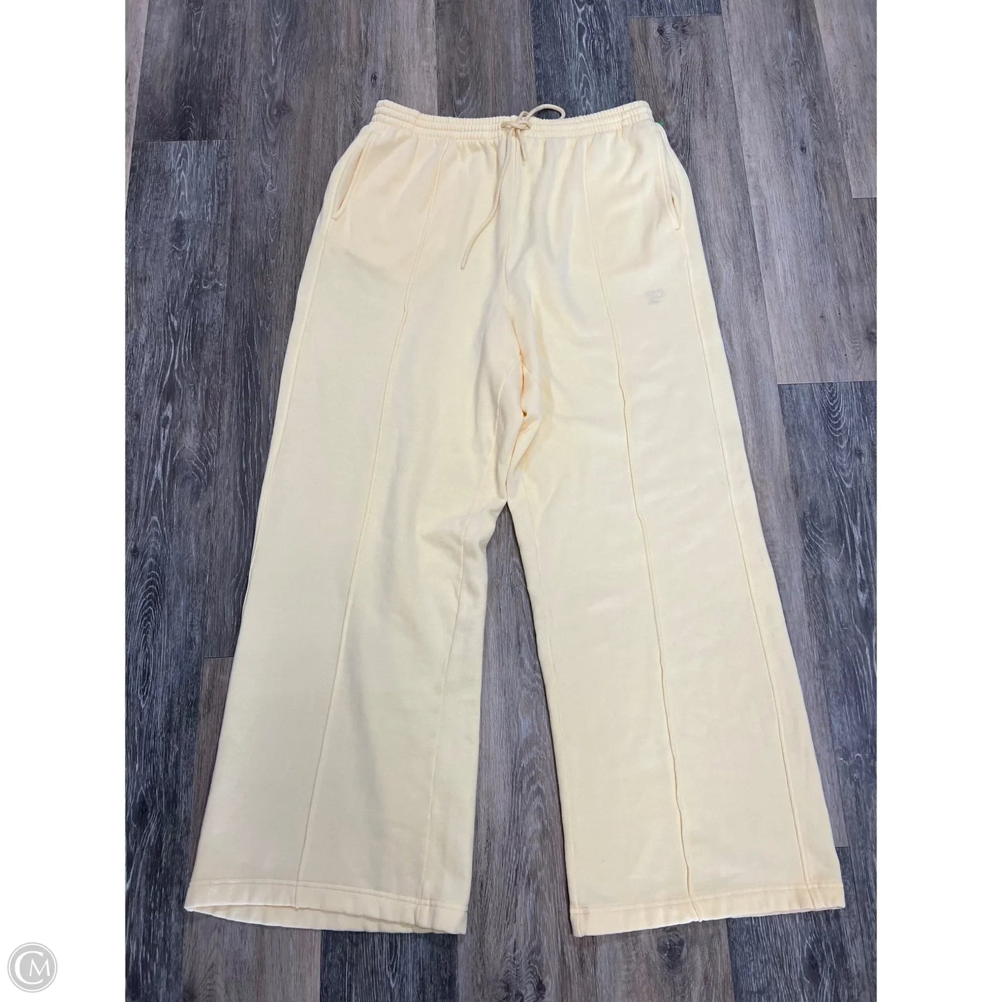 Athletic Pants By Pink In Yellow, Size: Xl