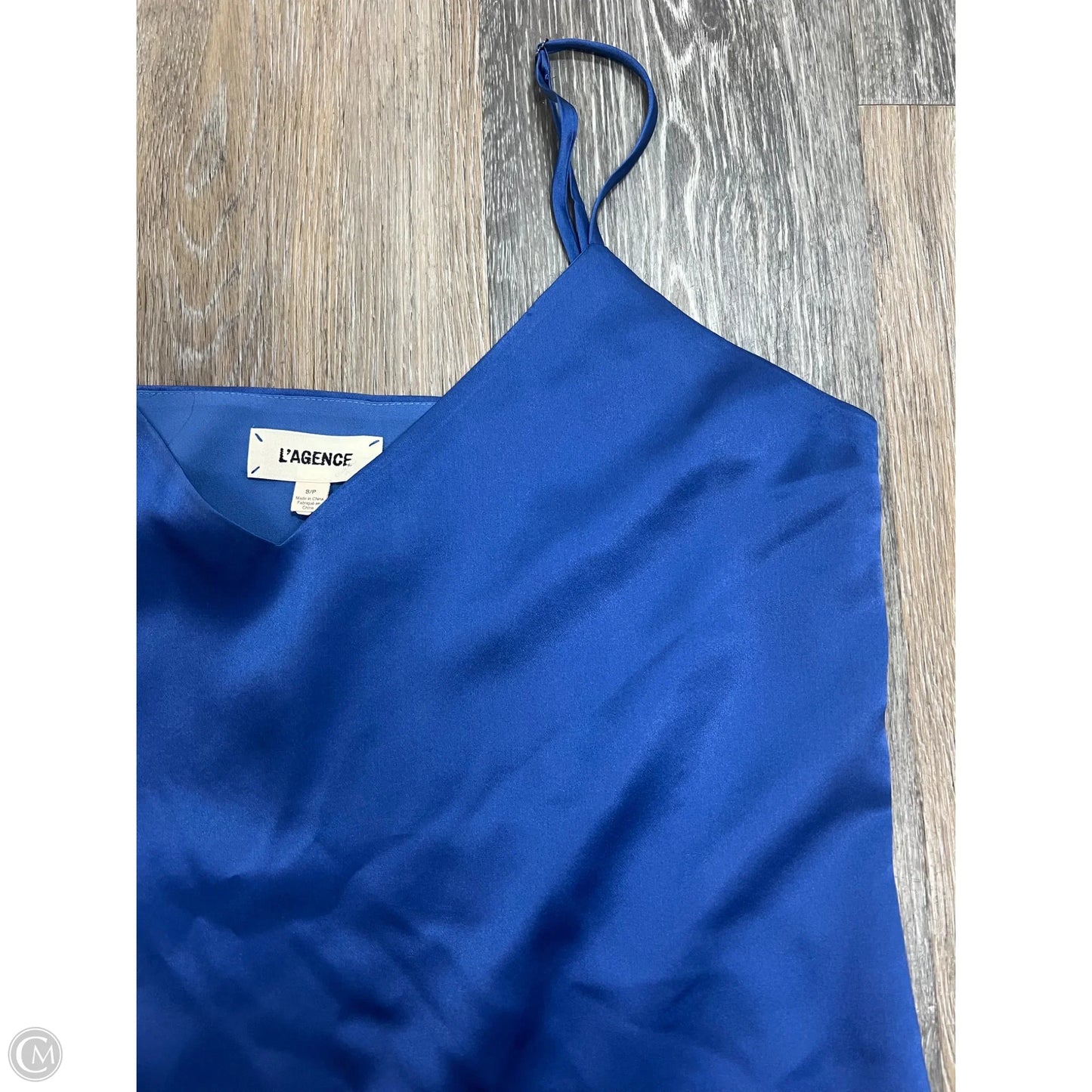 Top Sleeveless Designer By L Agence In Blue, Size: S