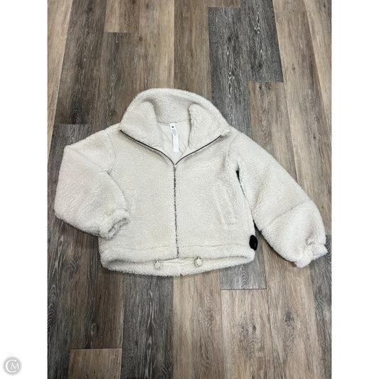 Athletic Fleece By Lululemon In Cream, Size: 2