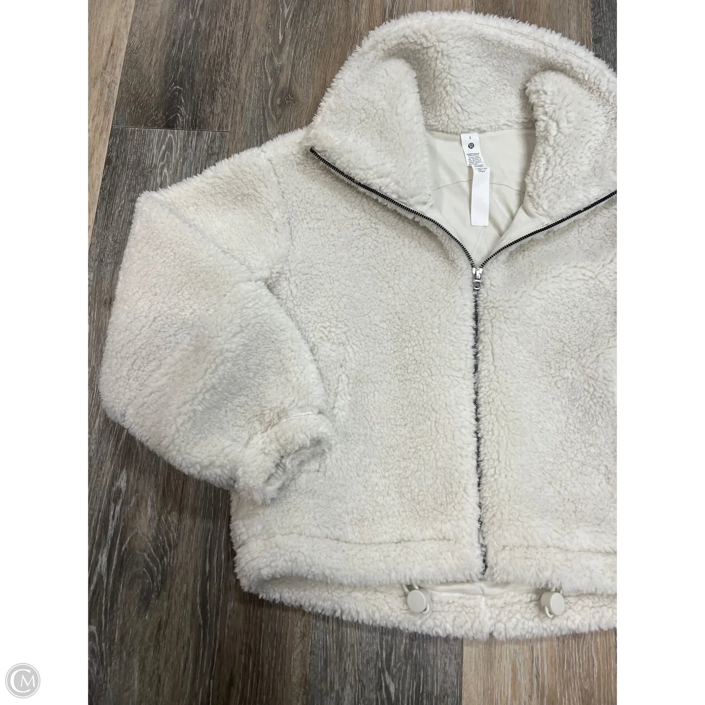 Athletic Fleece By Lululemon In Cream, Size: 2