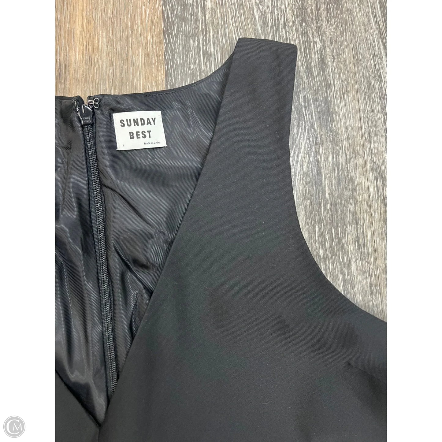Dress Party Short By Sunday Best In Black, Size: L