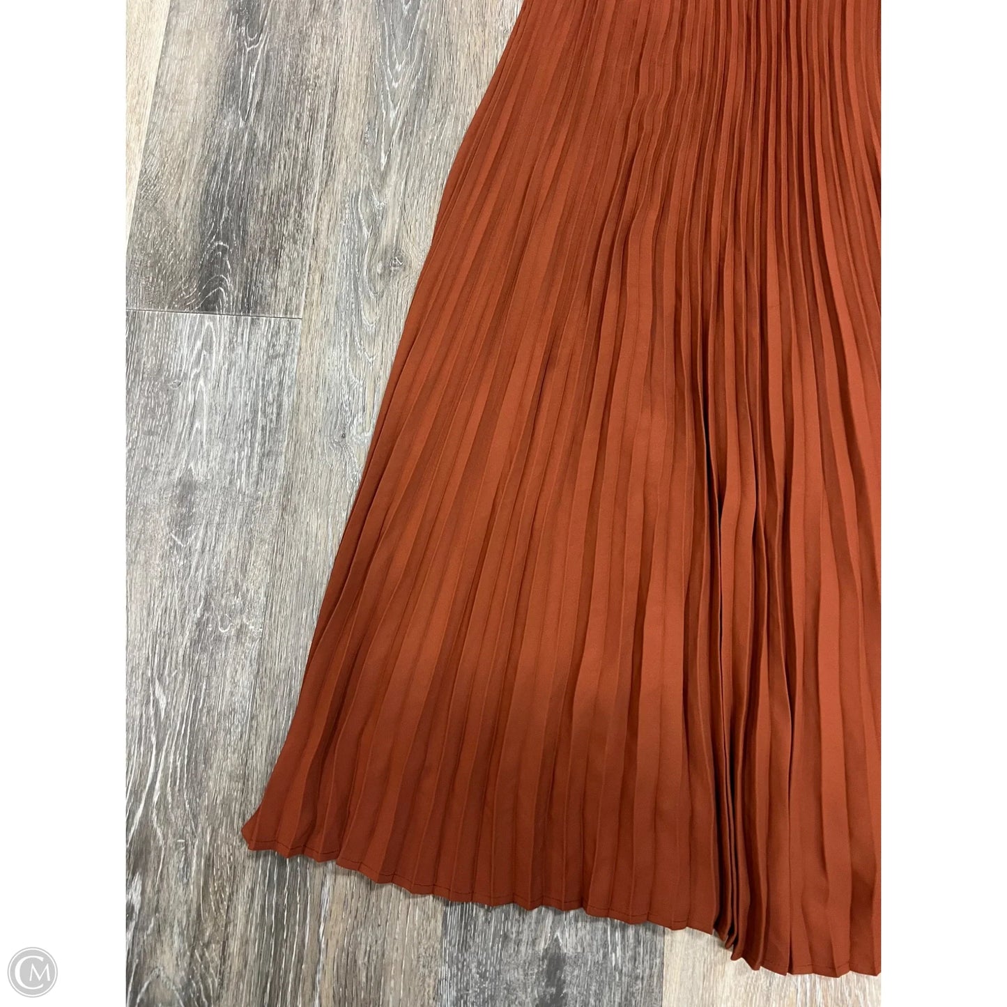 Skirt Midi By Babaton In Orange, Size: S