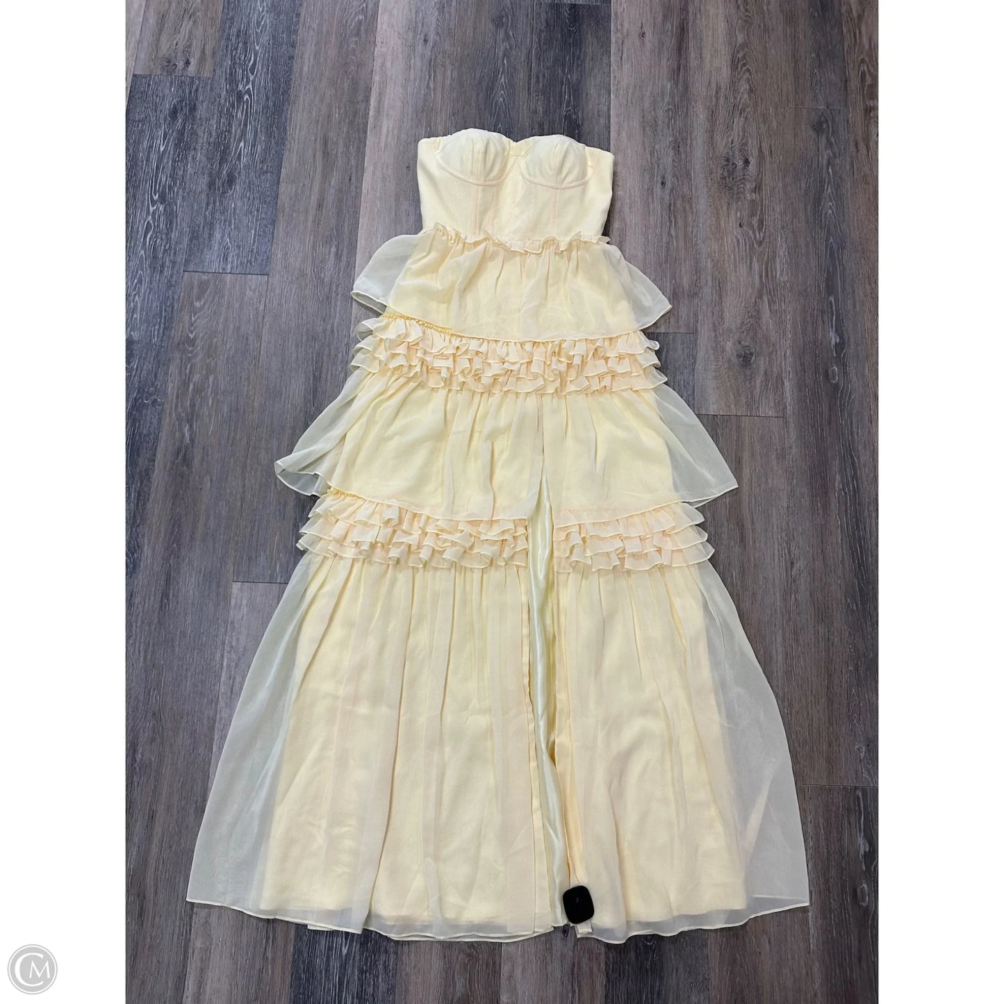 Dress Party Long By Revelry In Yellow, Size: 4