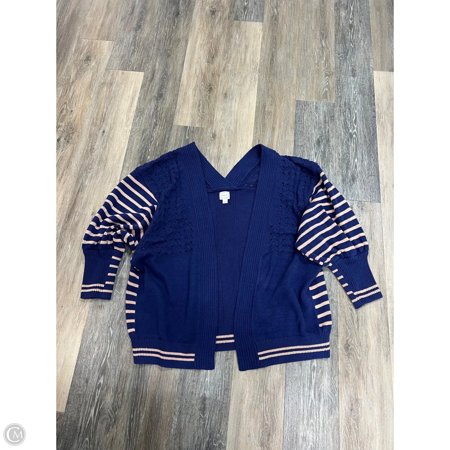 Sweater Cardigan By Maeve In Navy, Size: M