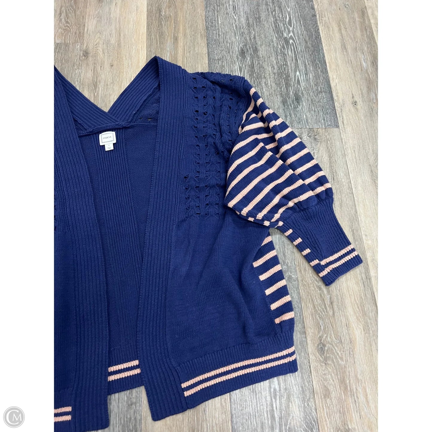 Sweater Cardigan By Maeve In Navy, Size: M