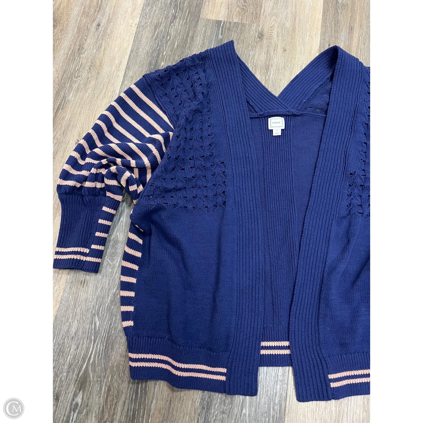 Sweater Cardigan By Maeve In Navy, Size: M