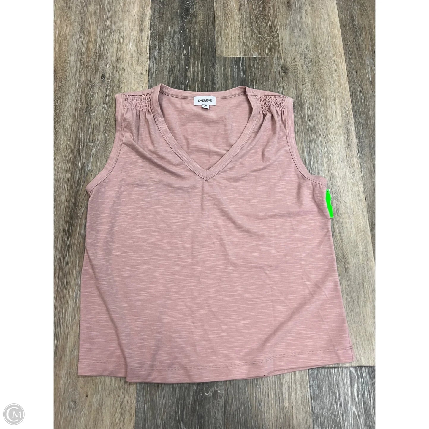 Top Sleeveless By Evereve In Pink, Size: M