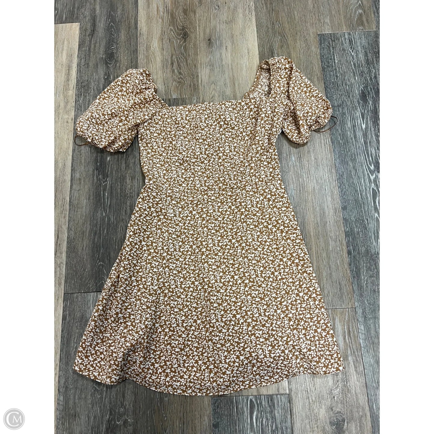 Dress Casual Short By Abercrombie And Fitch In Tan, Size: Xs