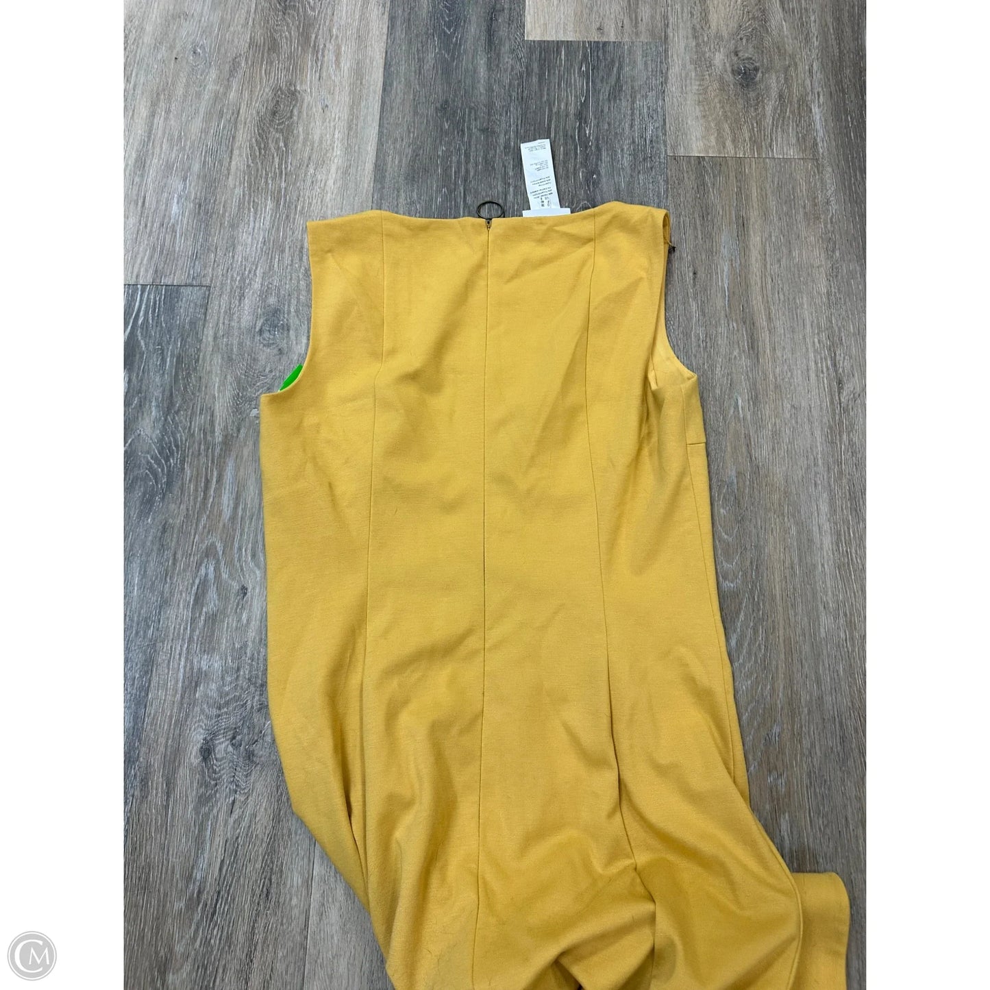 Dress Party Short By Akris In Yellow, Size: 8